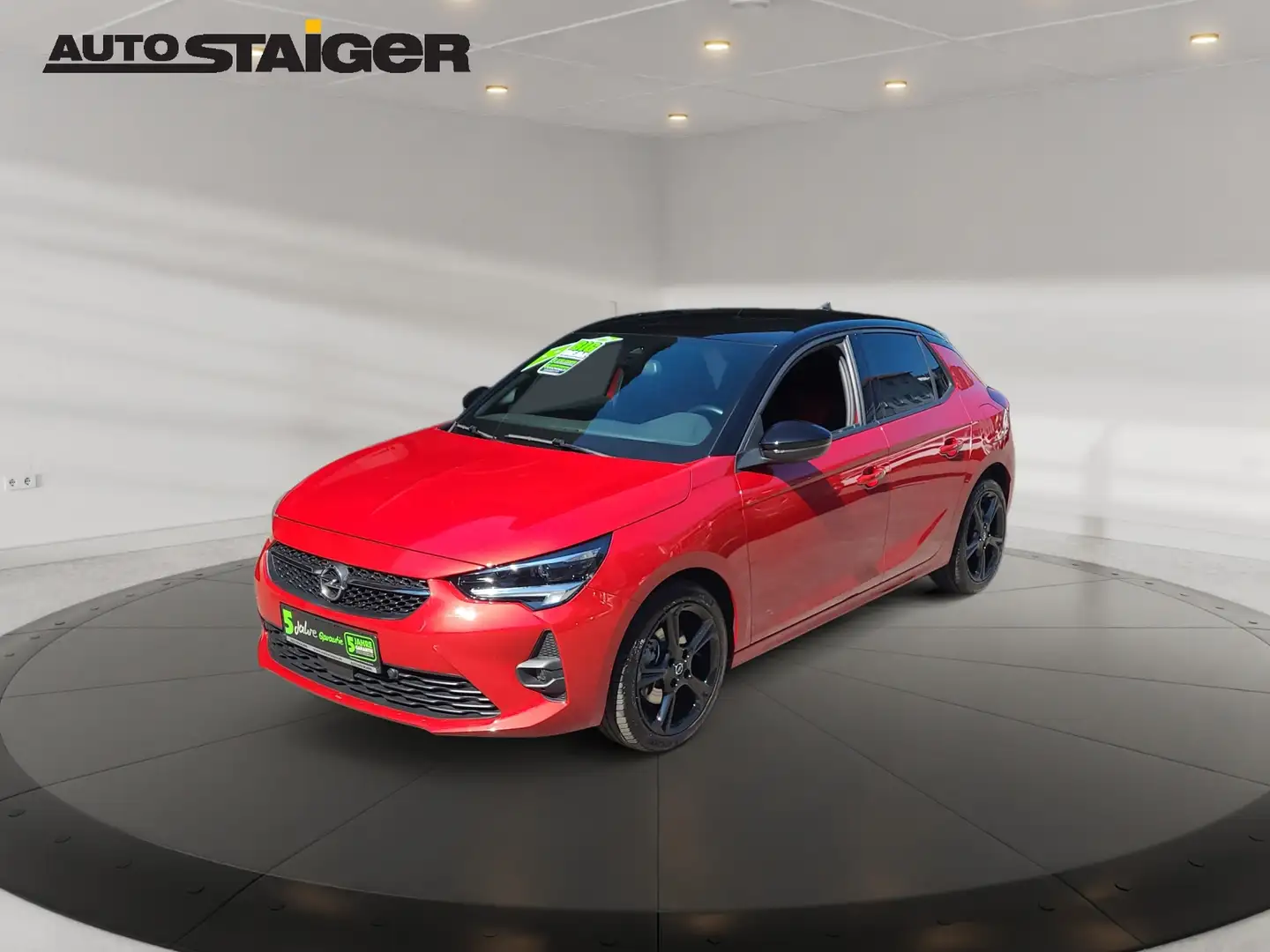 Opel Corsa F 1.2 Turbo GS Line Parksens*Sitzheizung Rot - 2