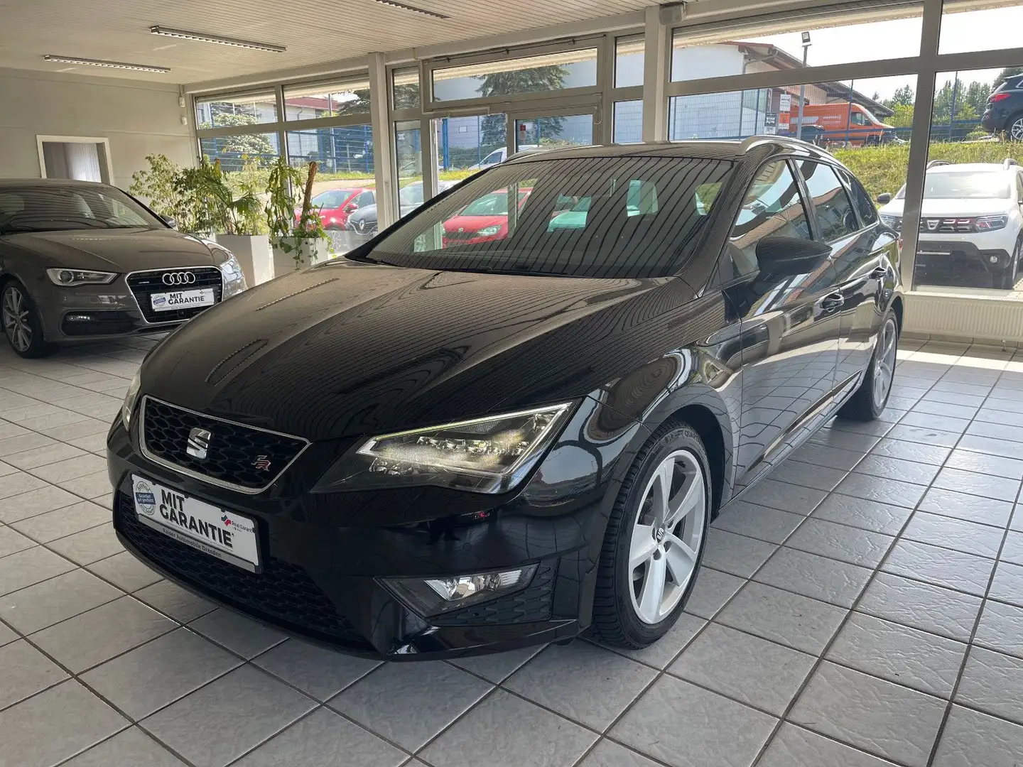 SEAT Leon ST FR *LED*Allwetter*TOP-Zustand*Teilleder* Schwarz - 1