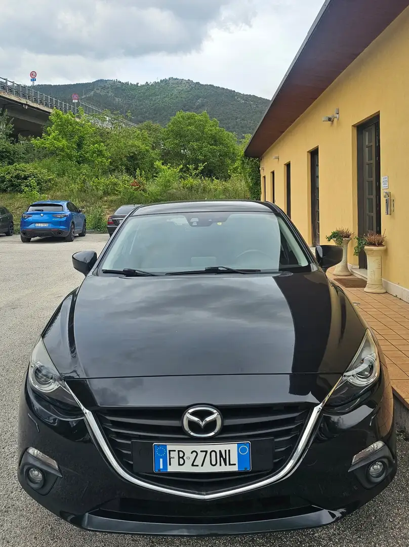 Mazda 3 3 III 2013 5p 1.5 Evolve 100cv Zwart - 1