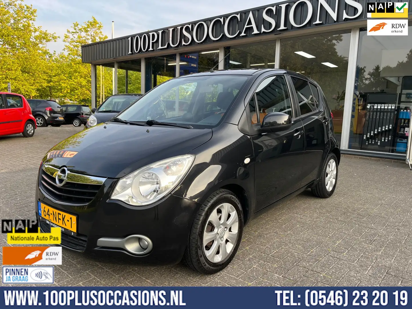 Opel Agila 1.2 Edition | Airco | Nwe apk | 5 deurs | 2e eig Schwarz - 1