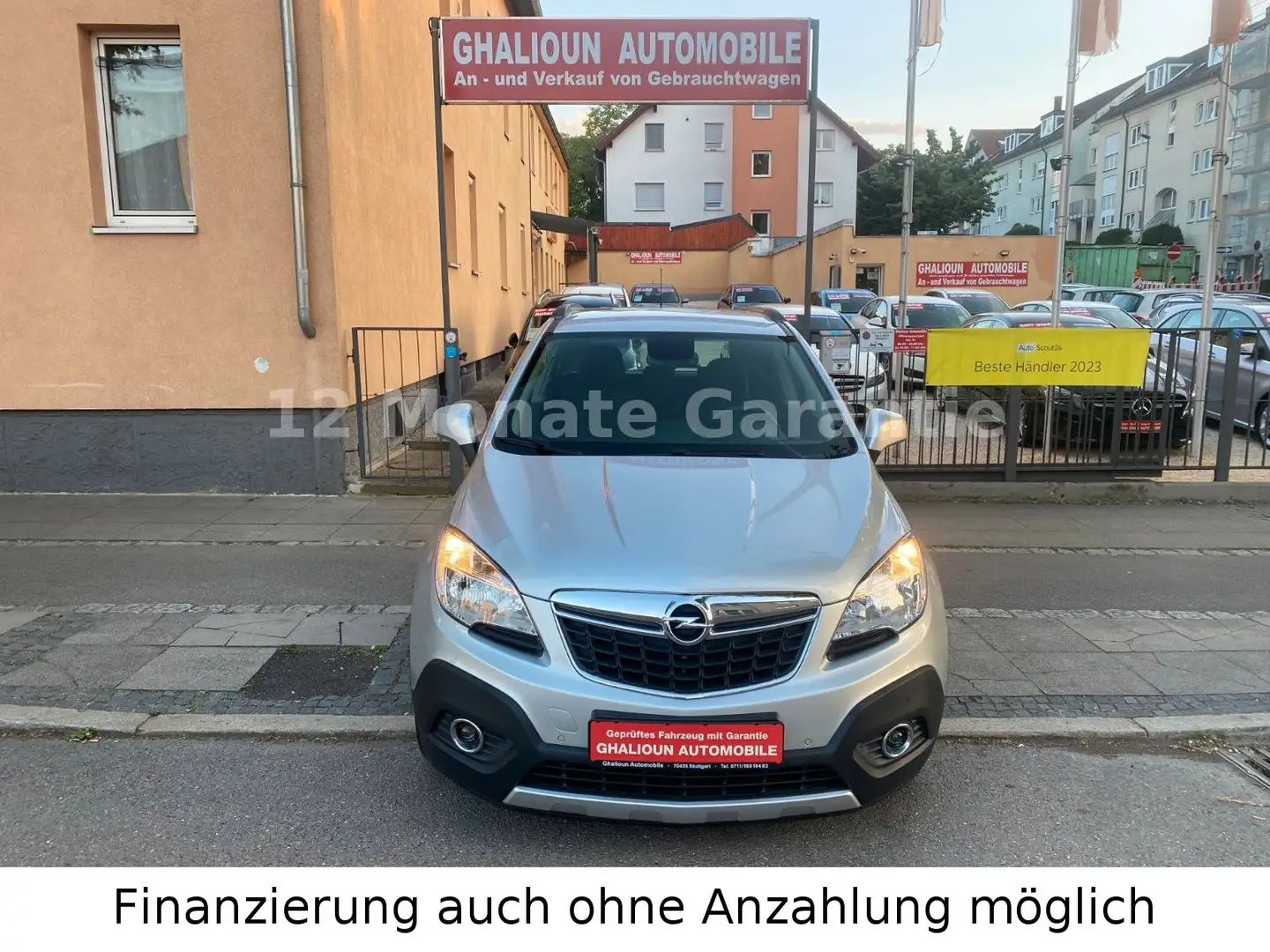 Opel Mokka 1.4 Turbo Edition * Automatik Top Zustand Srebrny - 1