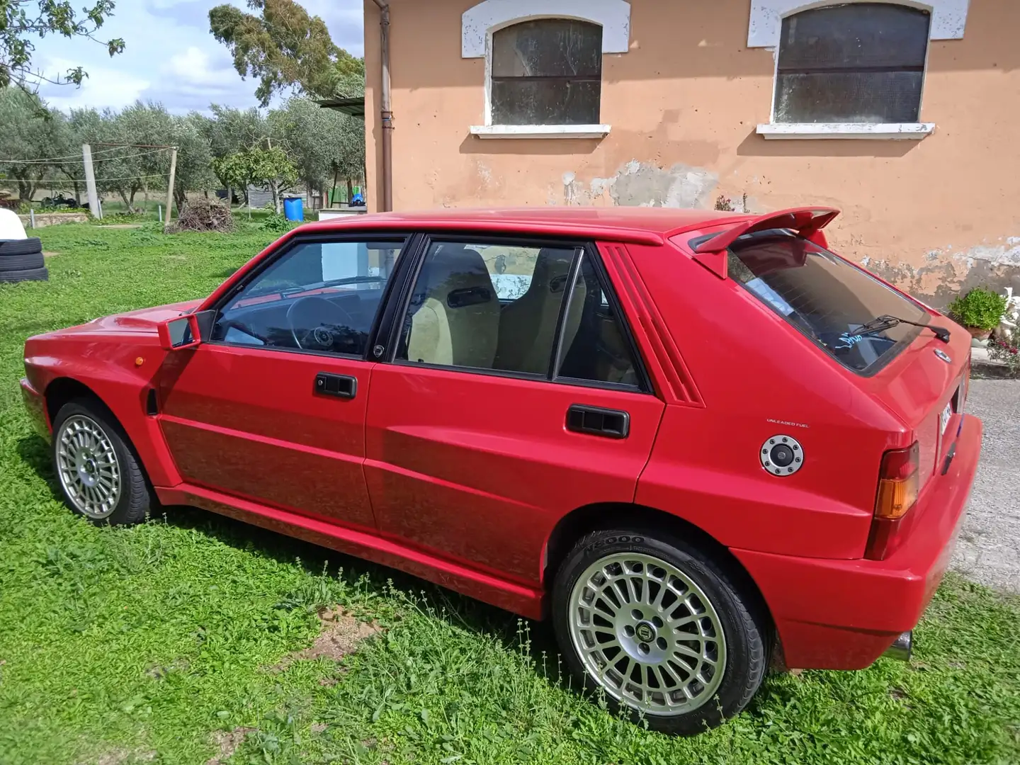 Lancia Delta Integrale Piros - 1