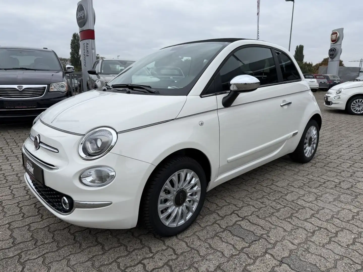 Fiat 500 C 1.0 GSE Hybrid Dolcevita Wit - 1