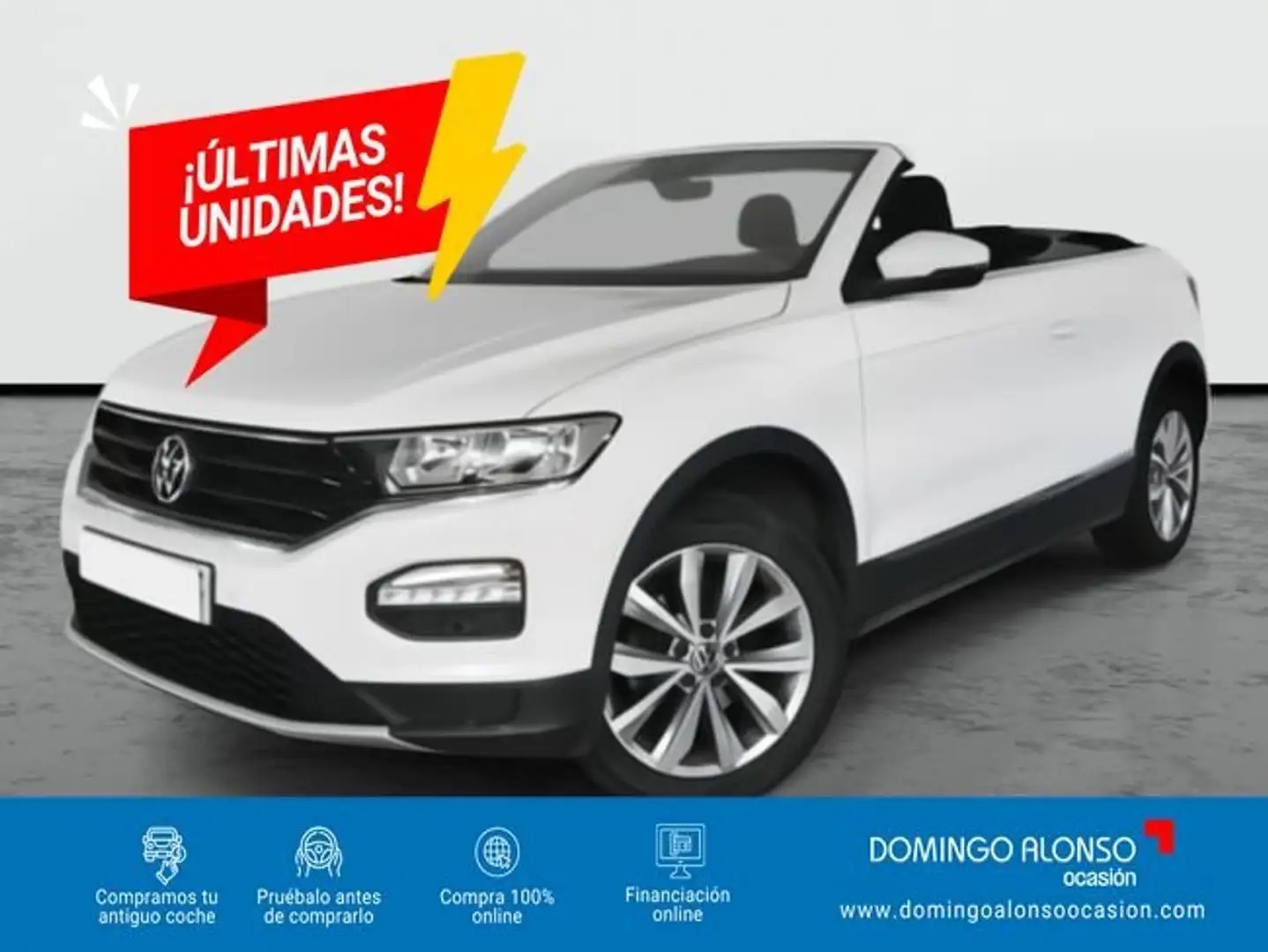 Volkswagen T-Roc Nuevo  Connect 1.0 TSI 81 kW (110CV) 6G (AC73CX22) Blanco - 1