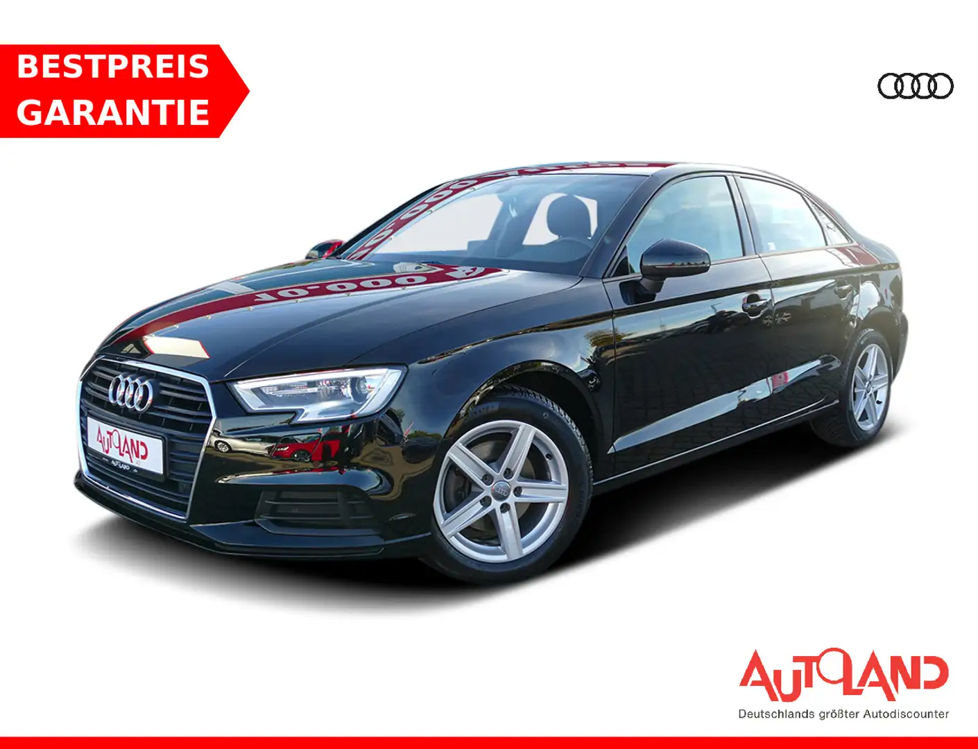 Audi A3 35 1.5 TFSI basis Navi Sitzheizung PDC Klima Noir - 1