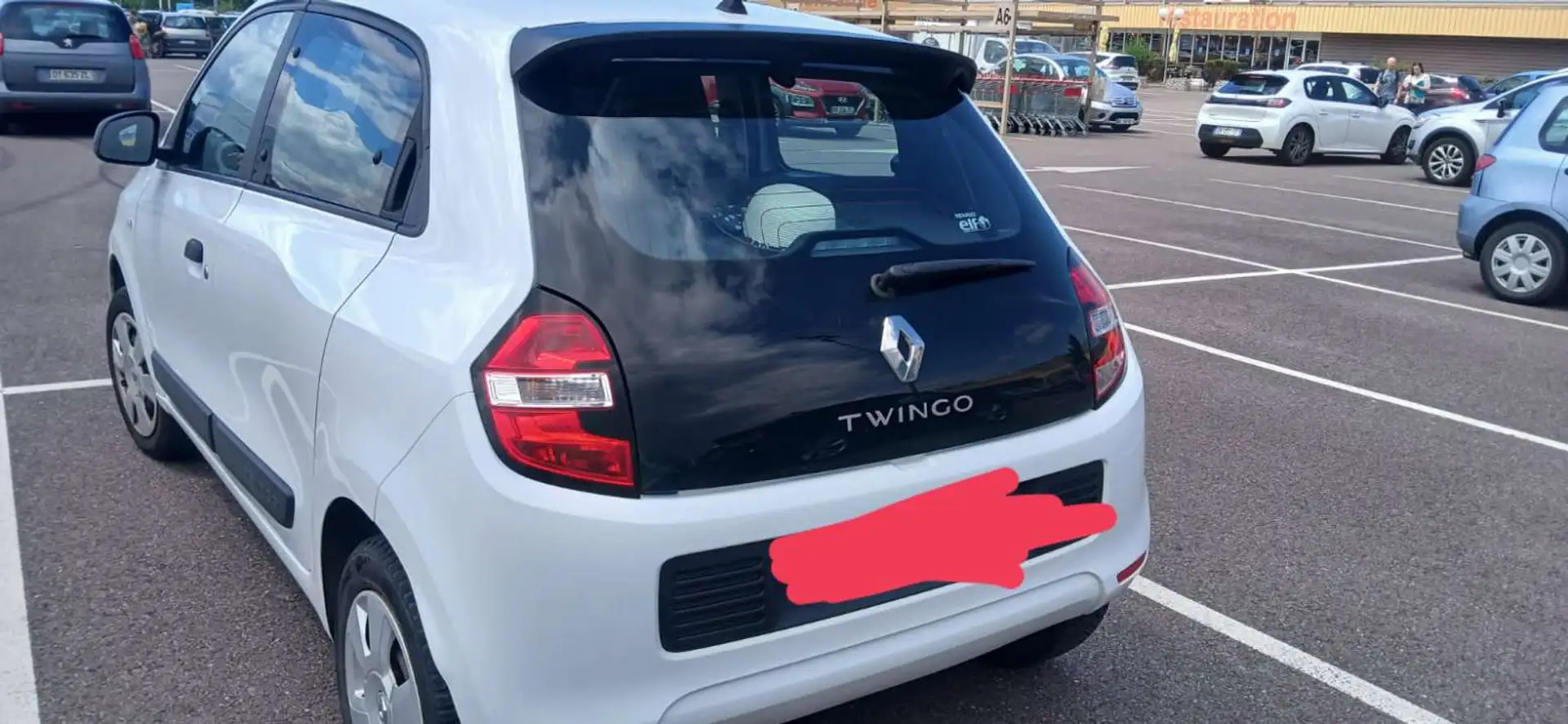 Renault Twingo Twingo III 1.0 SCe 70 E6C Limited Blanc - 1