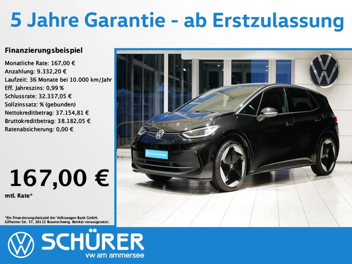 Volkswagen ID.3 Pro S Wärmepumpe HKardon 360° Keyless DCC Fekete - 1