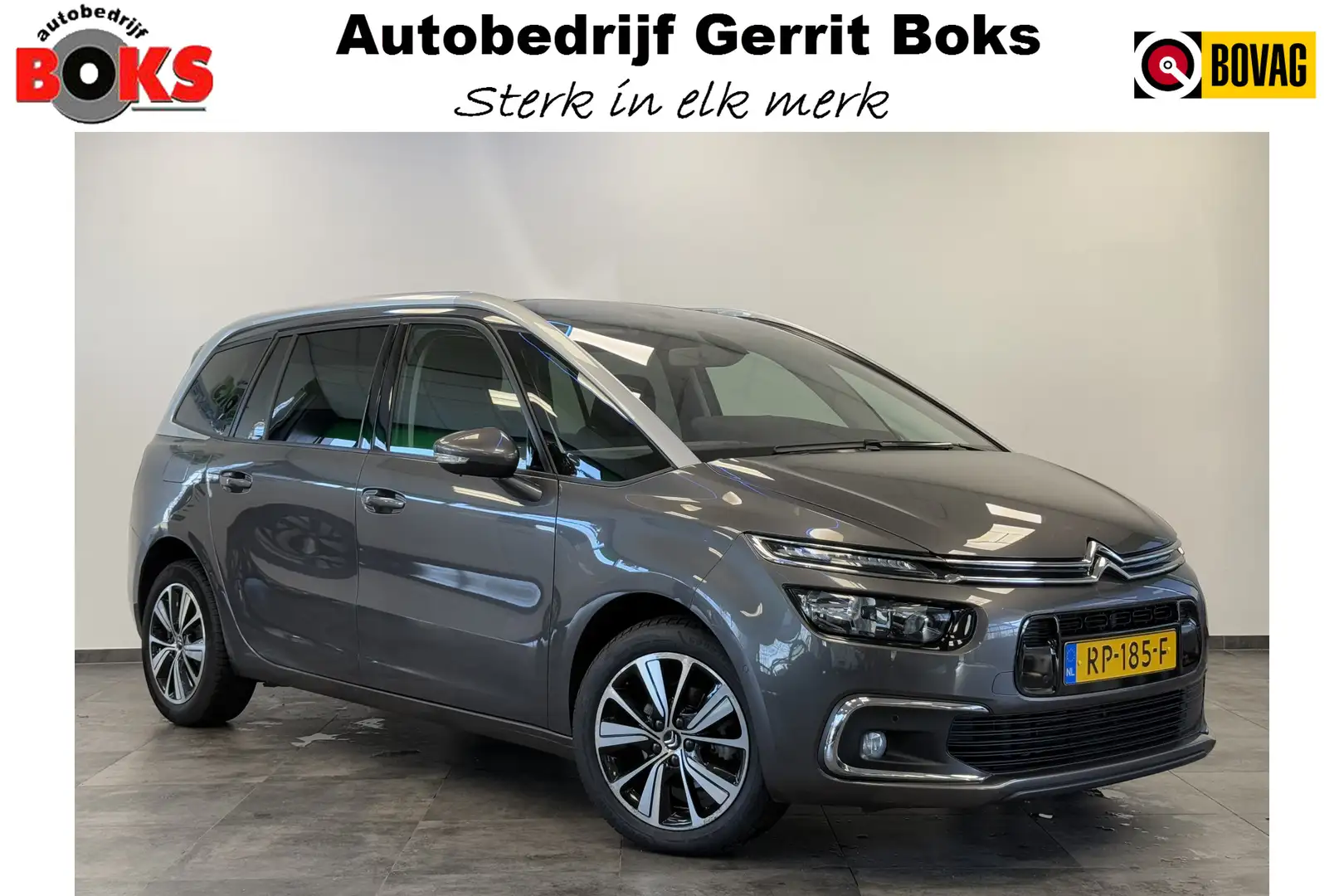 Citroen Grand C4 Picasso 1.2 PureTech Business Navigatie CruiseControl 7-Pe Gris - 1