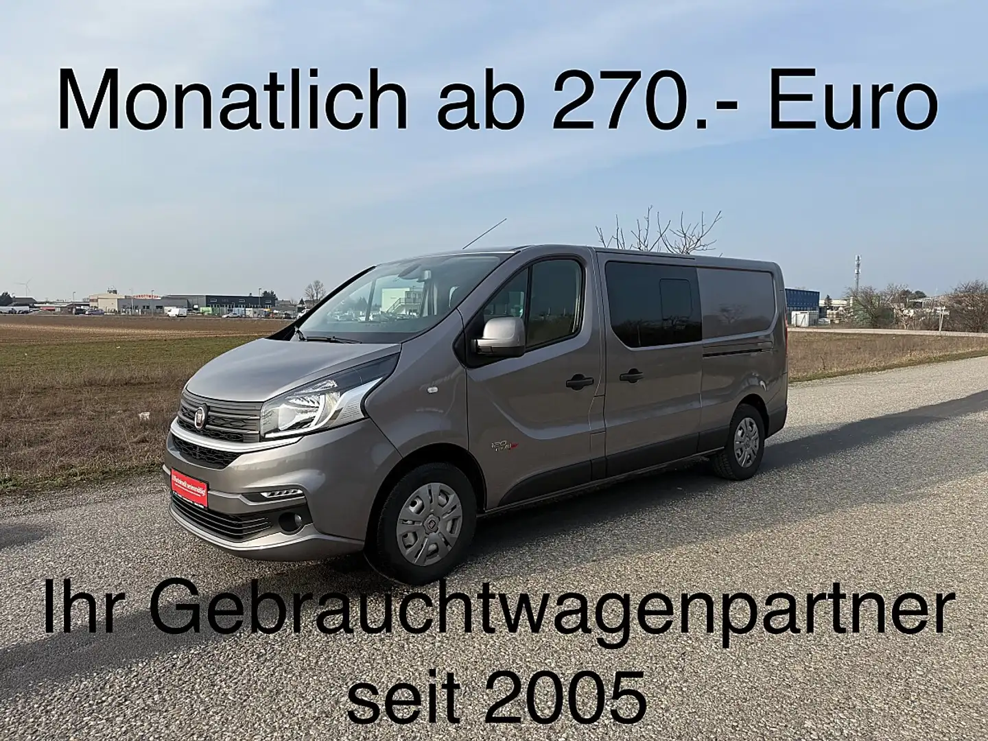 Fiat Talento 1.6 Turbodiesel Multijet L2H1 DoKa 1,2t SX Grau - 1
