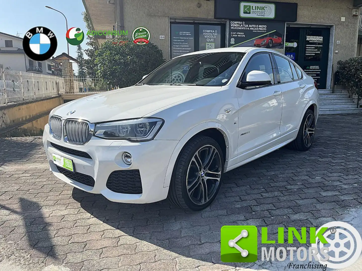 BMW X4 xDrive30d A 258CV Msport Bianco - 1