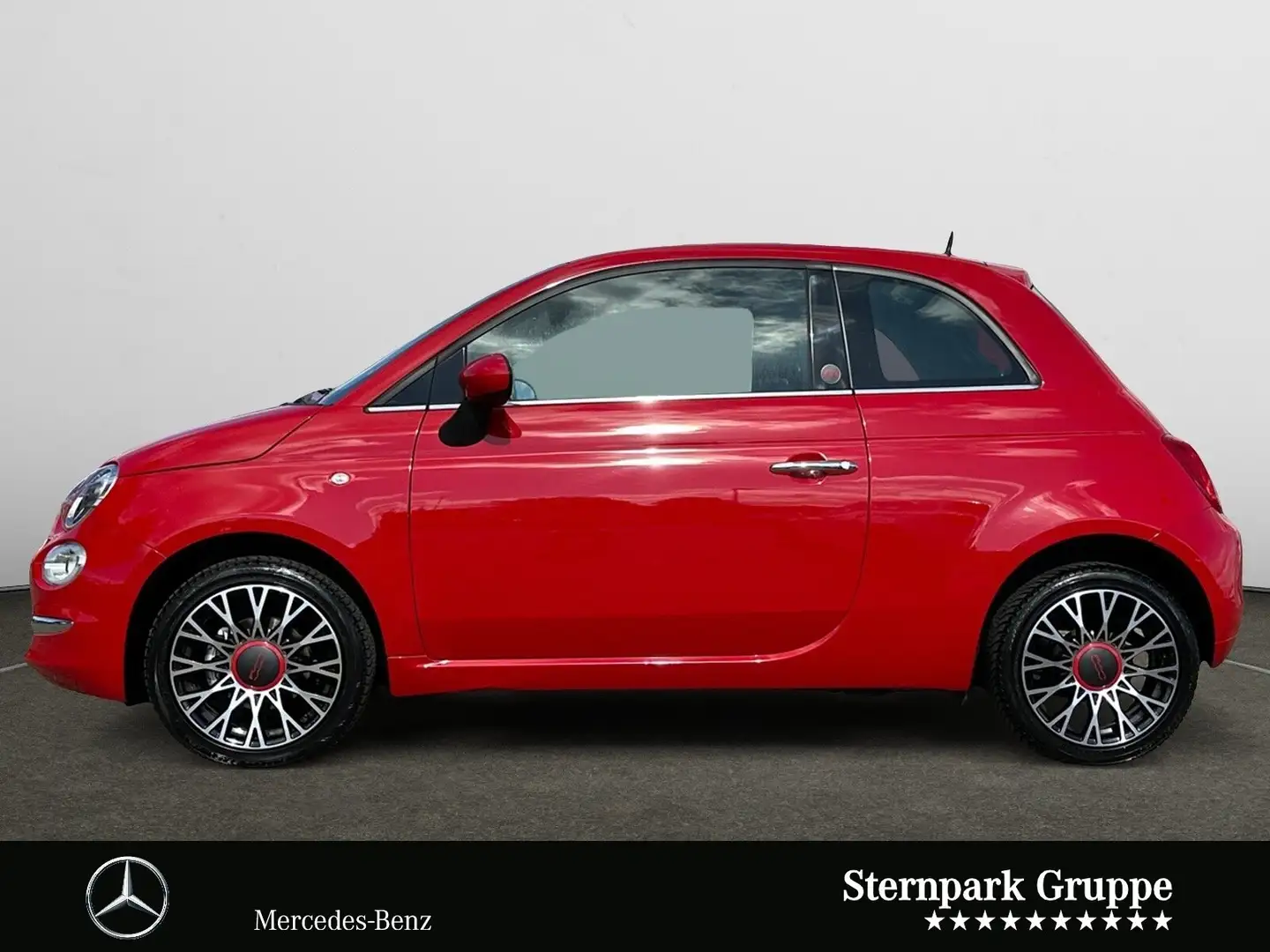 Fiat 500 500 1.0 Mild Hybrid Red Edition PANORAMA*NAVI* Rot - 2