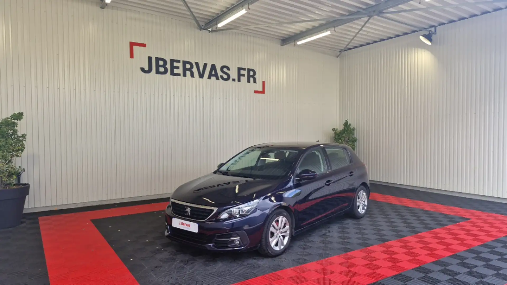 Peugeot 308 bluehdi 130ch ss eat8 active business Bleu - 1