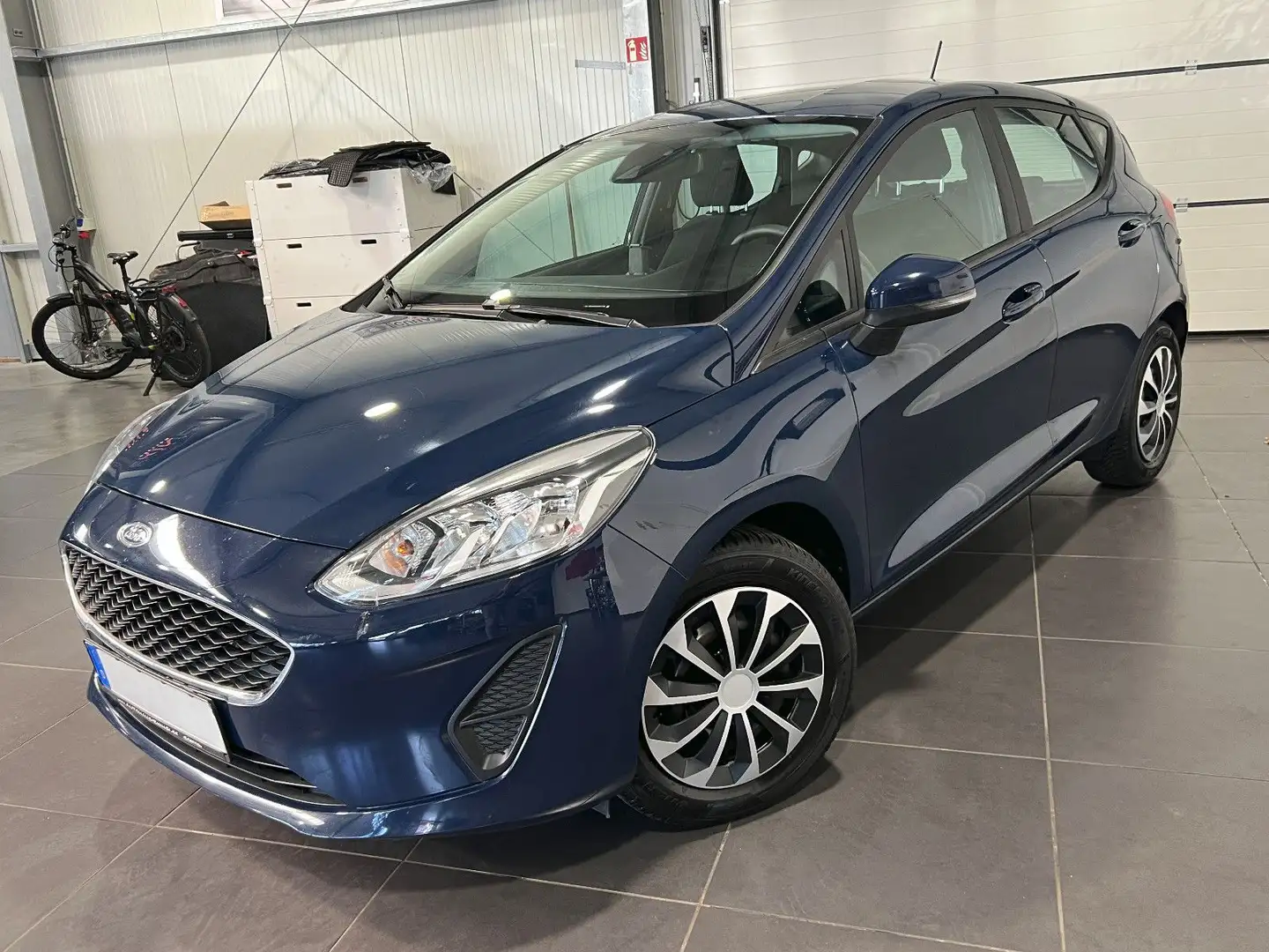 Ford Fiesta 1.5 TDCi **5-Türig*Klima*Spur*Bluetooth** Blau - 1