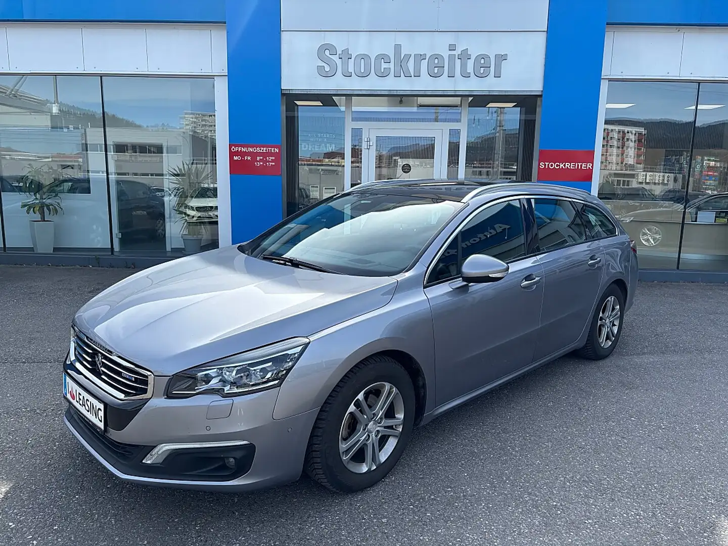 Peugeot 508 SW 1,6 BlueHDI*LED*AHK*PANO*NAVI*SZH Grau - 1