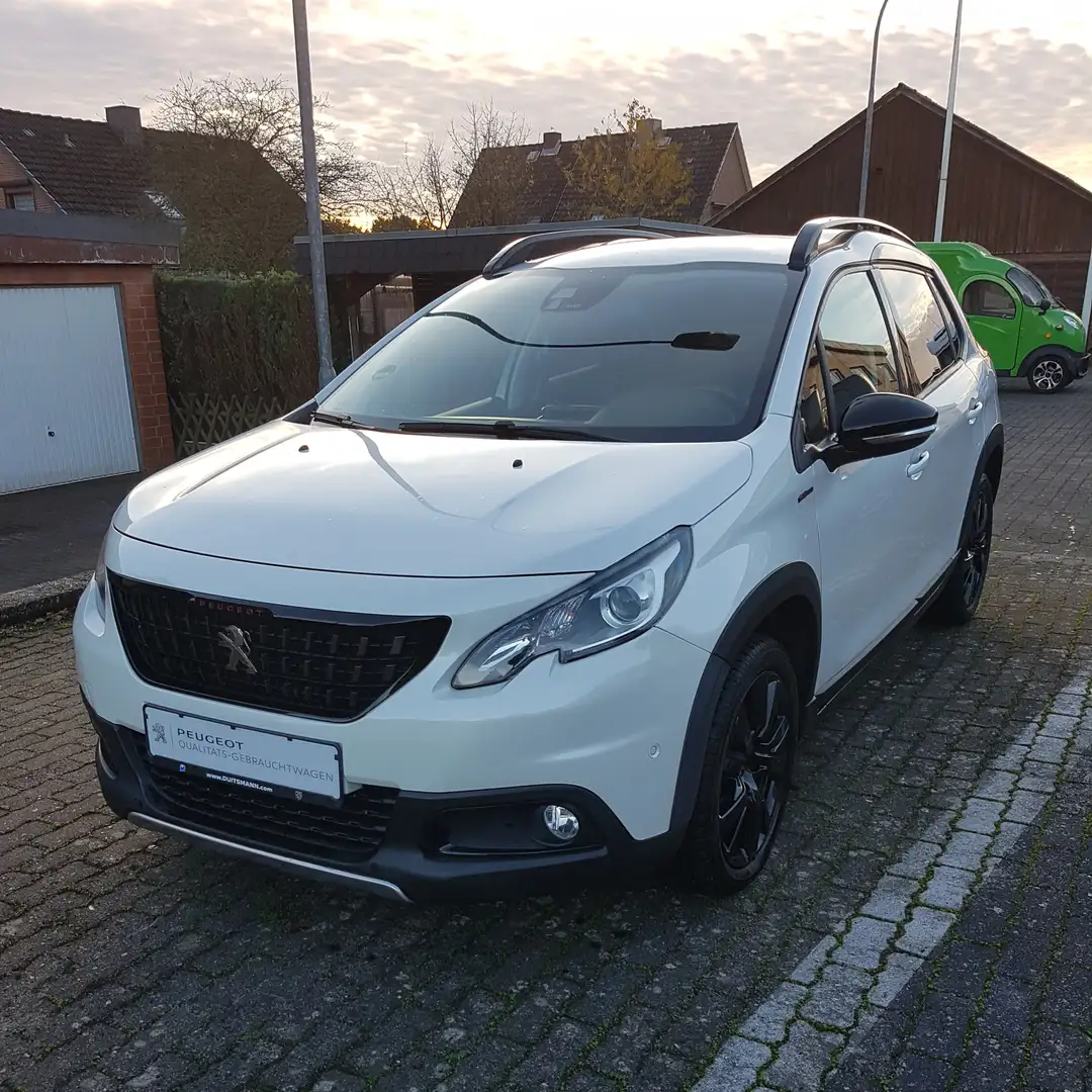 Peugeot 2008 1.2 PureTech Allure GT-LINE++RFK++NAVI++EPH vo+hi Weiß - 1