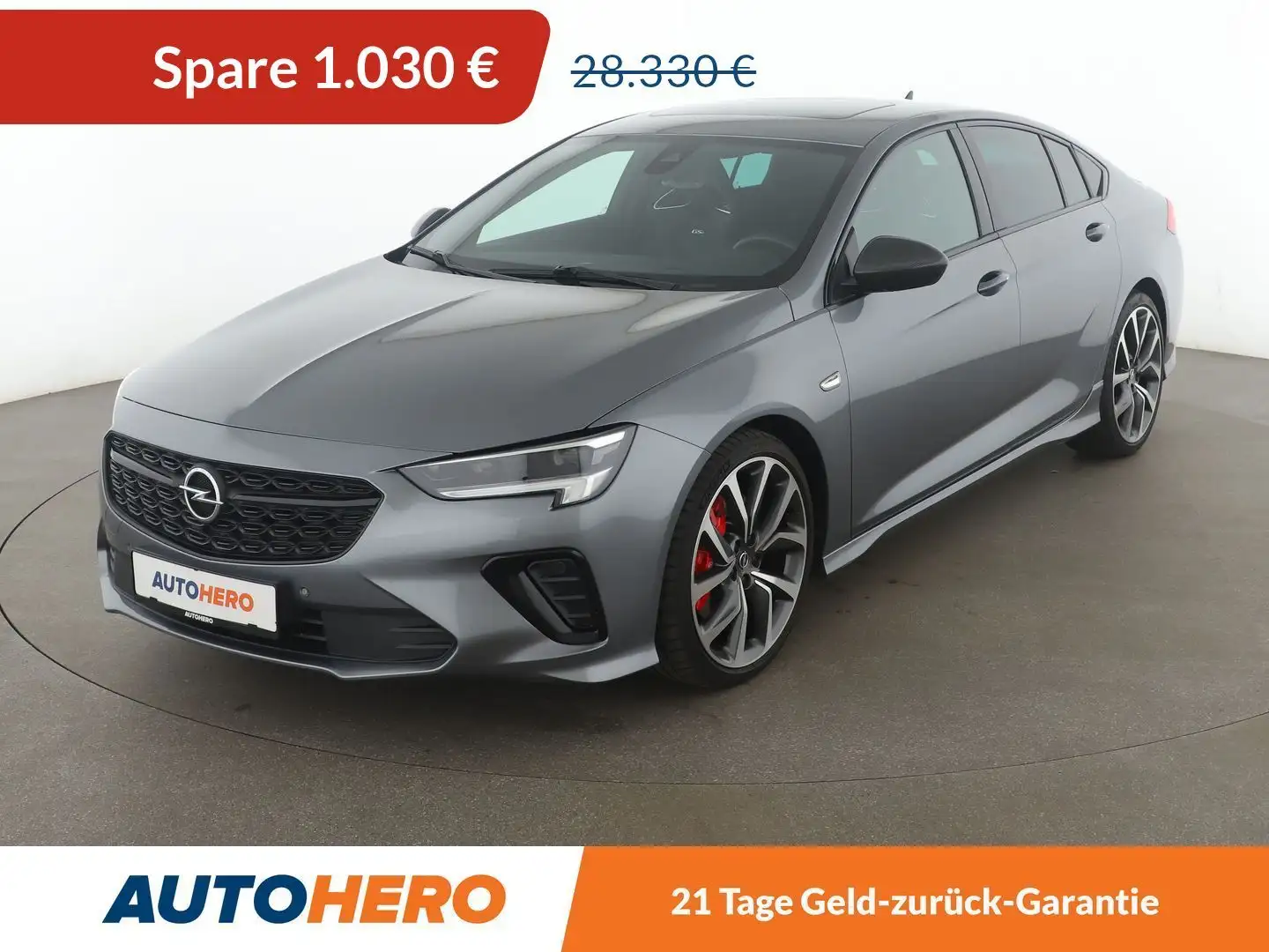 Opel Insignia 2.0 Turbo GSi 4x4 Aut.*LED*NAVI*TEMPO*CAM*PDC*SHZ* Grau - 1