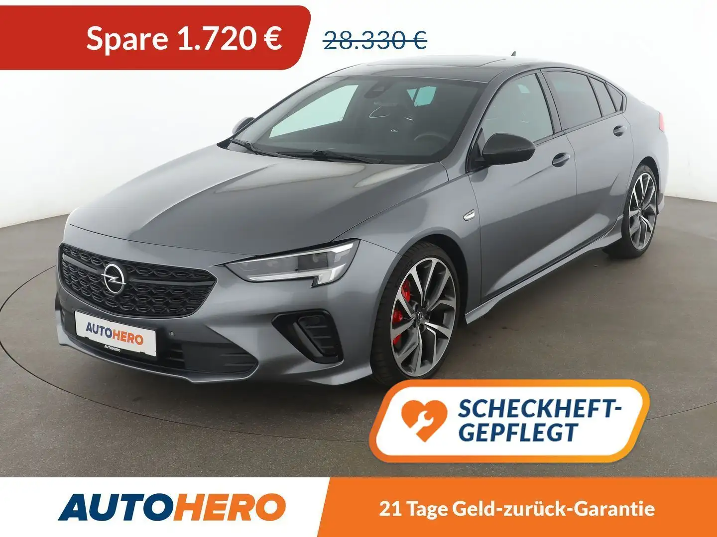 Opel Insignia 2.0 Turbo GSi 4x4 Aut.*LED*NAVI*TEMPO*CAM*PDC*SHZ* Gris - 1