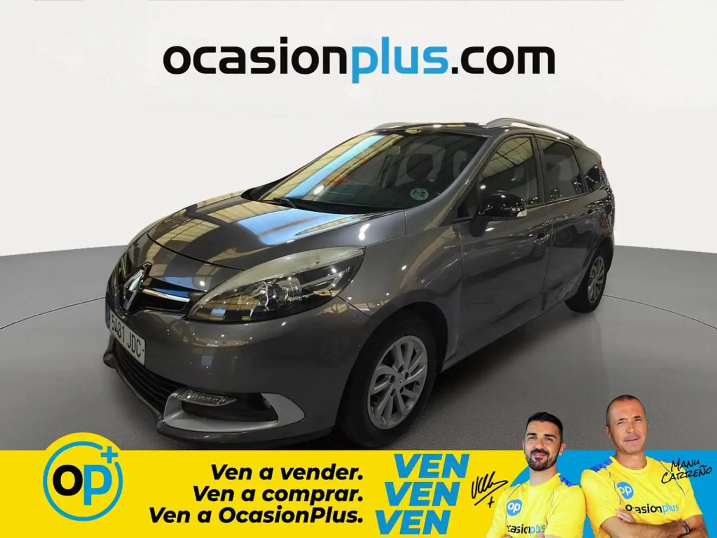 Renault Grand Scenic 1.5dCi Energy Limited 7pl. Gris - 1