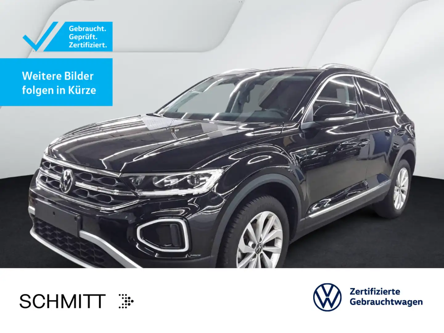 Volkswagen T-Roc T-ROC 1.5 TSI DSG STYLE*LED*AHK*NAVI*KLIMA*PDC*S Noir - 1