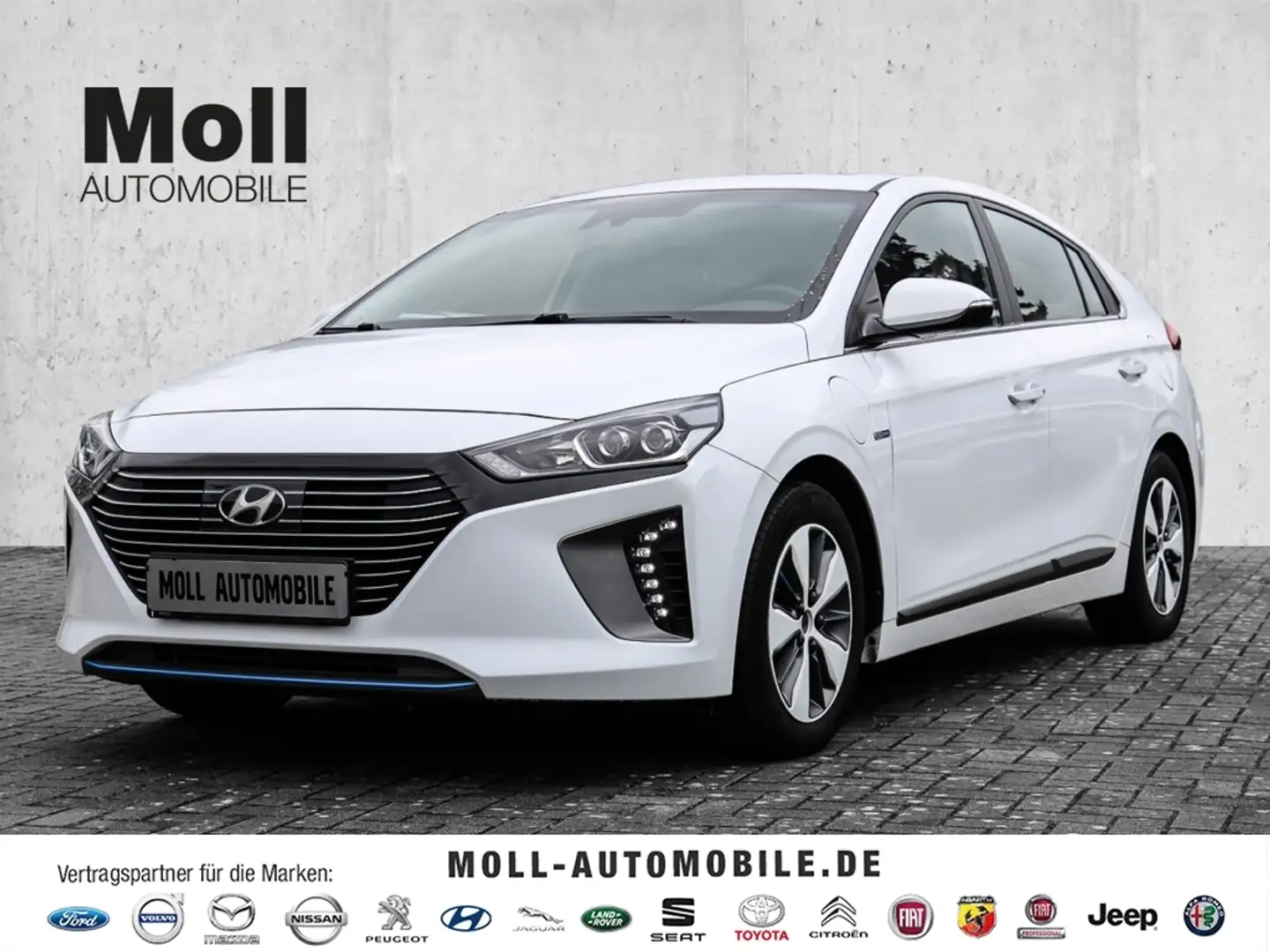 Hyundai IONIQ Style Plug-In Hybrid 1.6 GDI Navi ACC Kamera Sound Fehér - 1