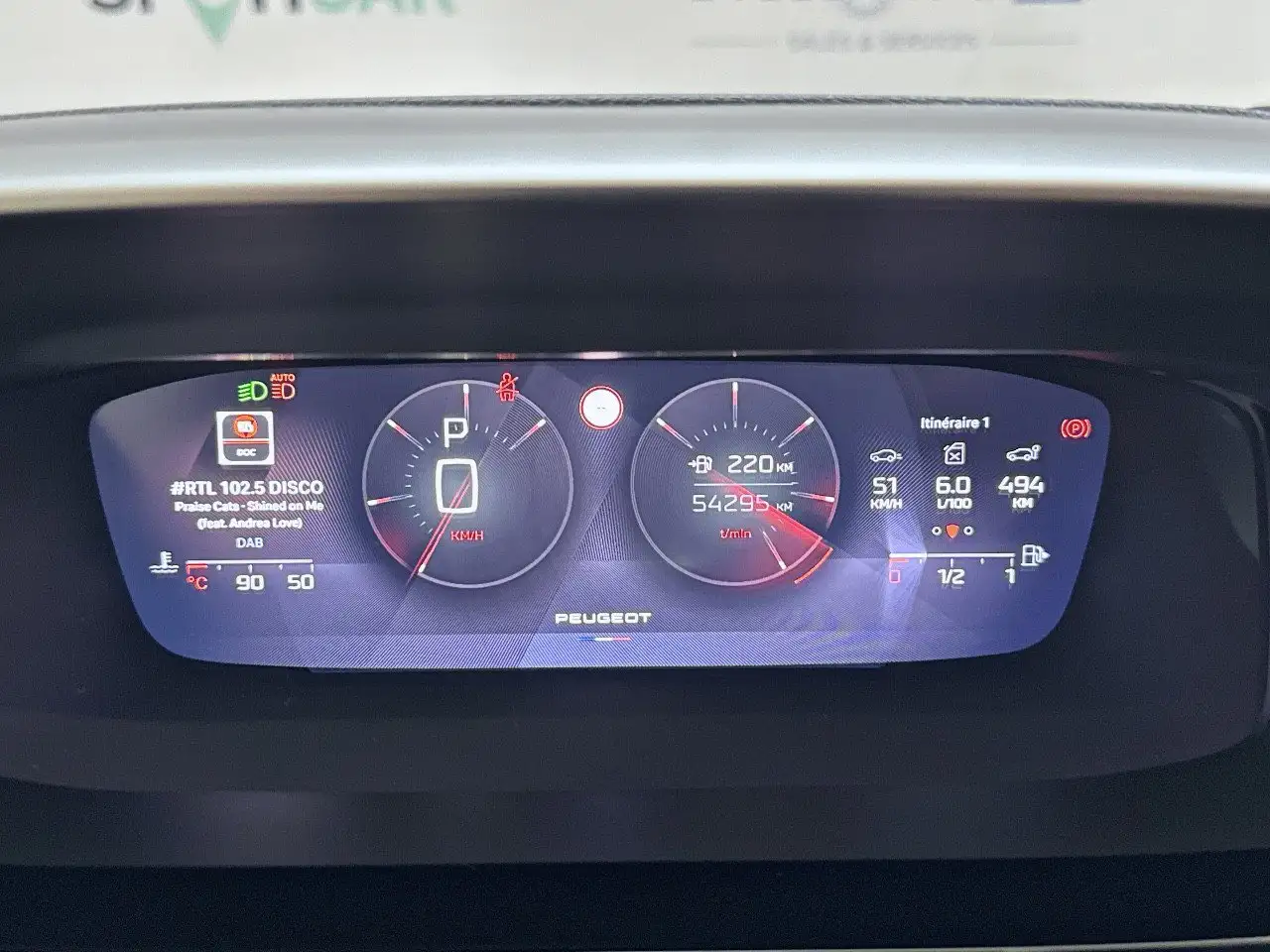 Peugeot 408 GT PureTech 130 EAT8 S&S aut., миниатюра 12