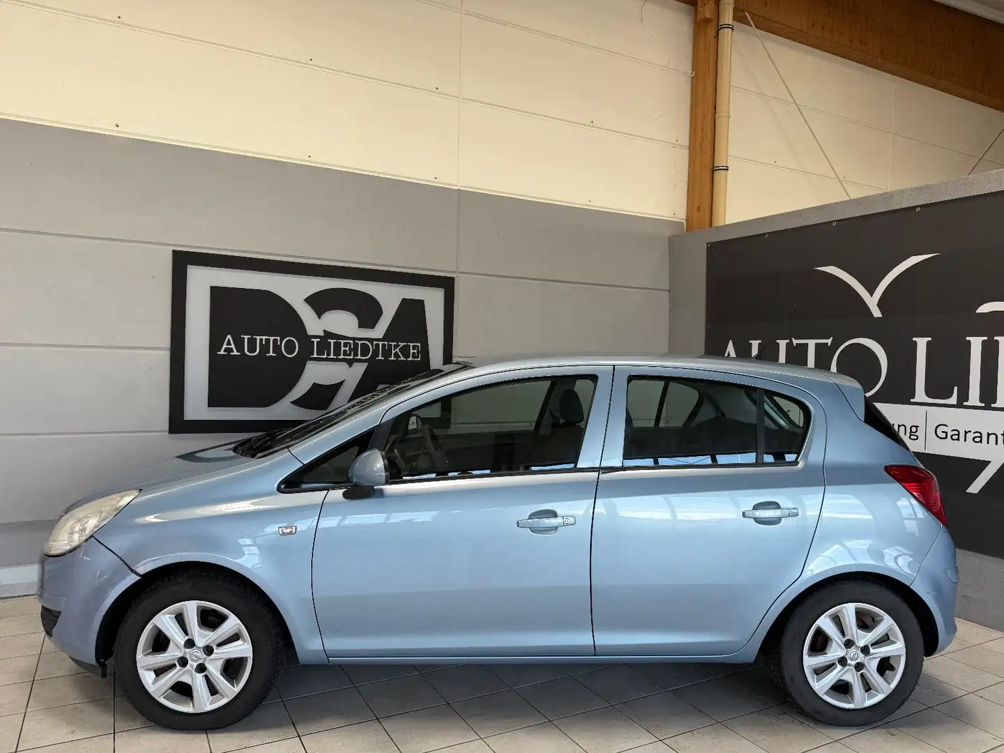 Opel Corsa D 1.4 L Edition/Klimaanlage/TÜV NEU/ Blau - 2