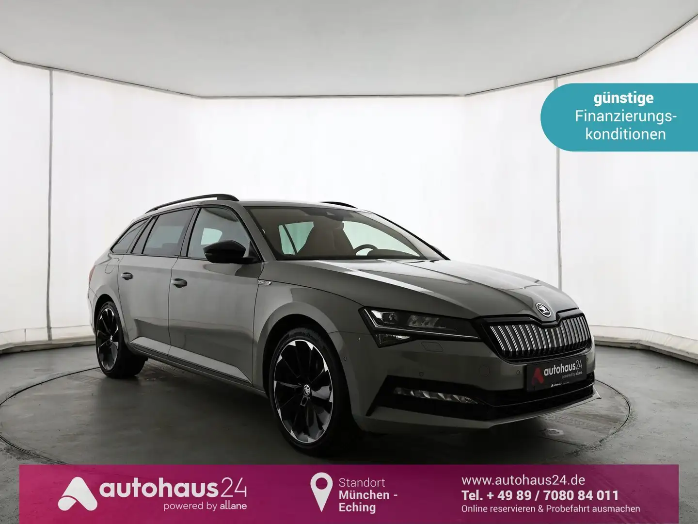 Skoda Superb Combi 1.4 TSI  Sportline iV|LED|Navi|ACC Grigio - 1