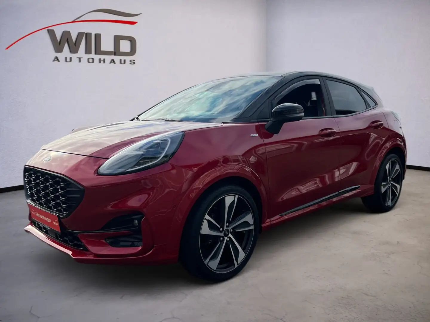 Ford Puma 1.0 EcoBoost MHEV ST-Line X LED Assist. WKR Rouge - 2