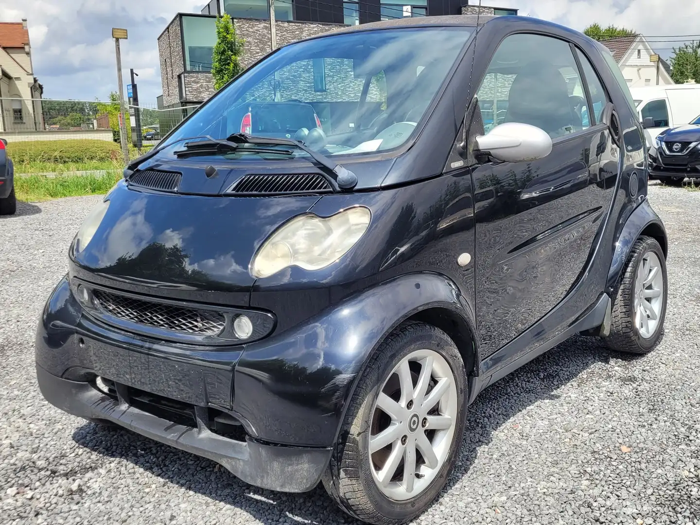smart forTwo 0.8cdi AUTOMAAT LEDER 2000 !! EERST LEZEN !! Zwart - 2