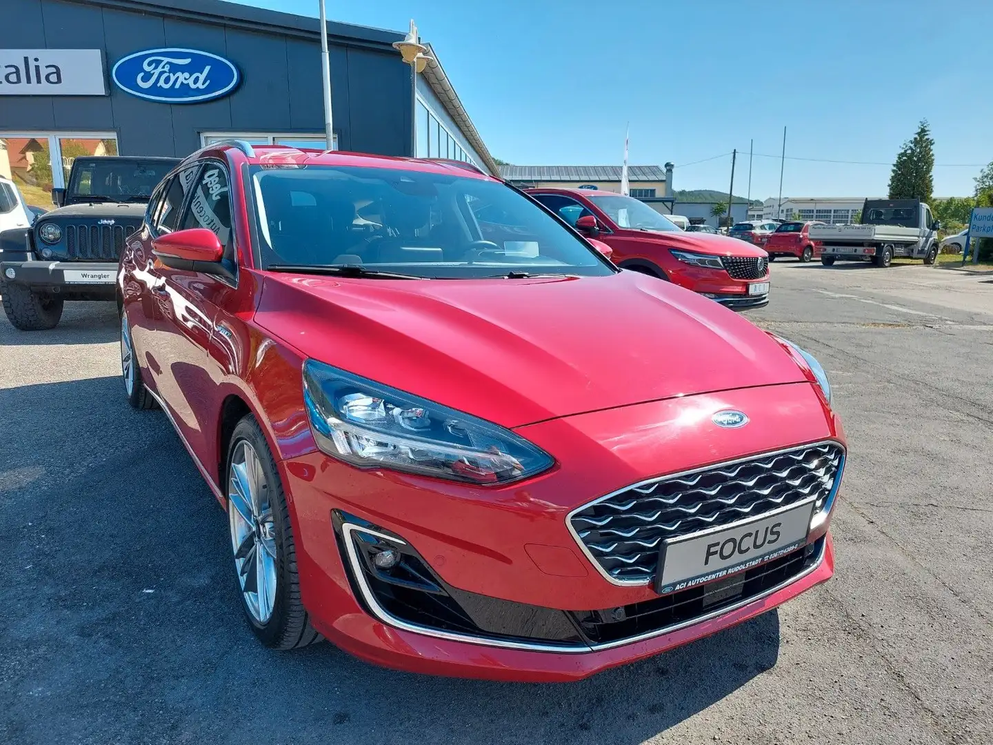 Ford Focus Turnier Vignale Rot - 2