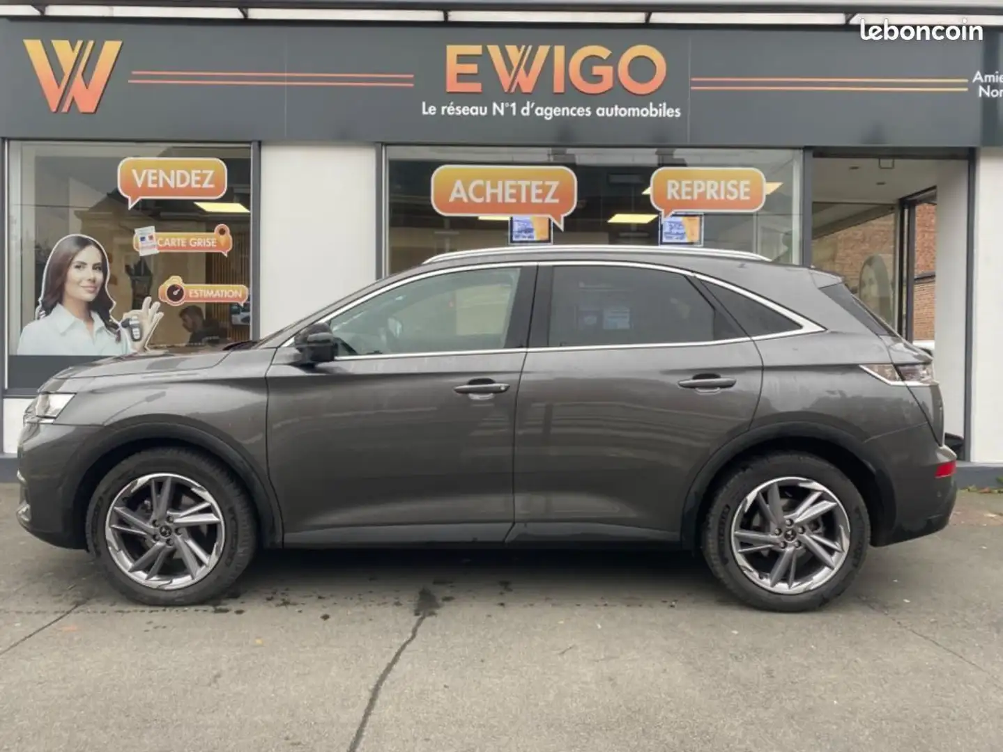 DS Automobiles DS 7 Crossback 225 GRAND-CHIC RIVOLI Gris - 2