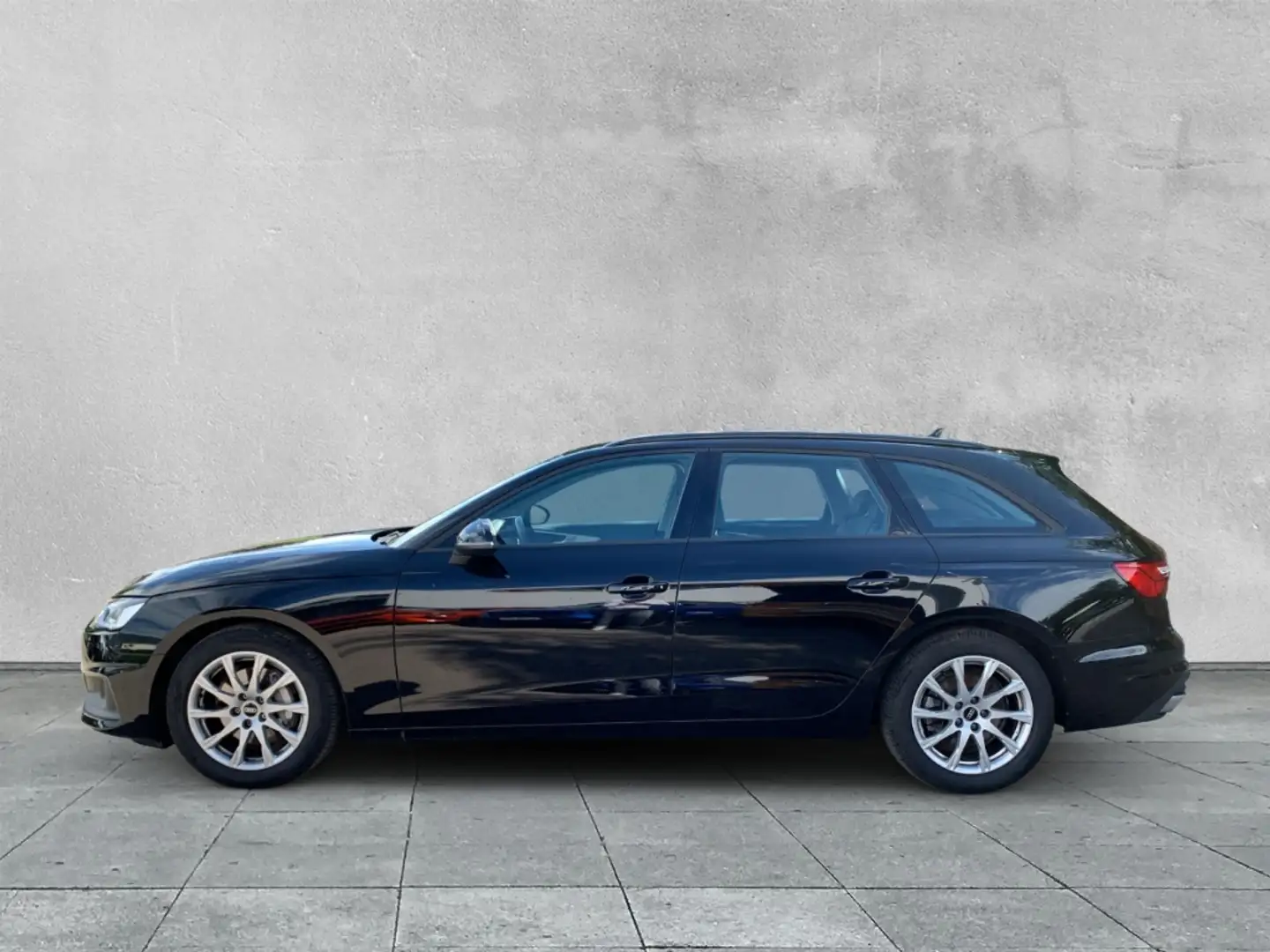 Audi A4 AVANT 40 TDI BASIS LED+NAVI+AHK+ACC+TEMPOMAT Schwarz - 2
