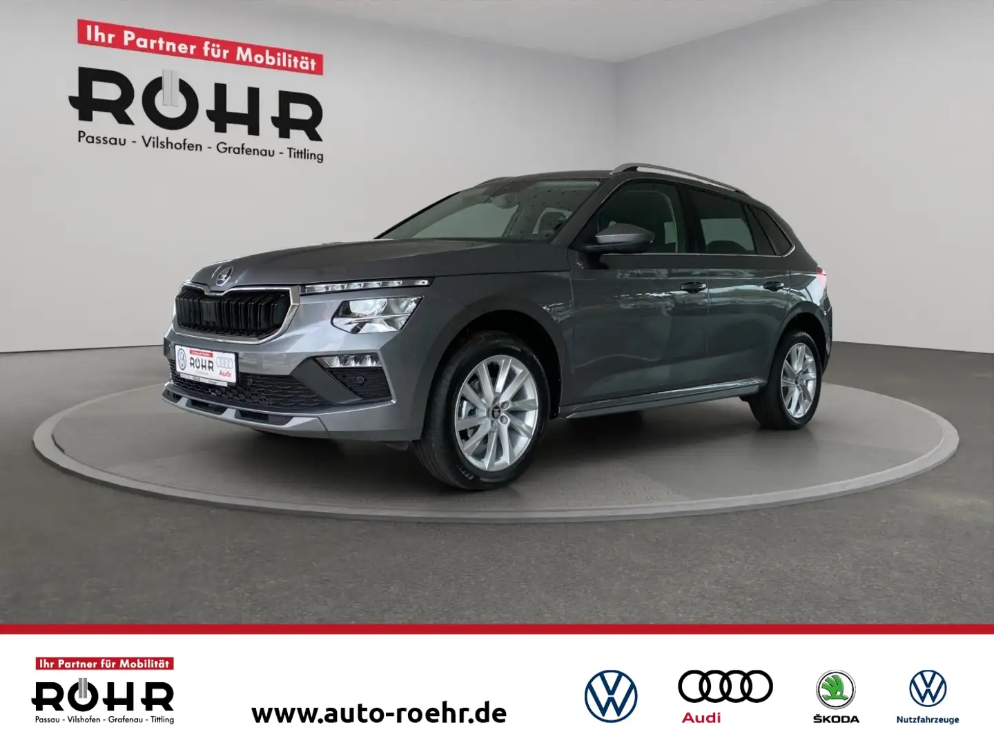 Skoda Kamiq 130 Jahre Premium (AHK.DAB.PDC.GRA.SHZ.Virtual Coc Grau - 1