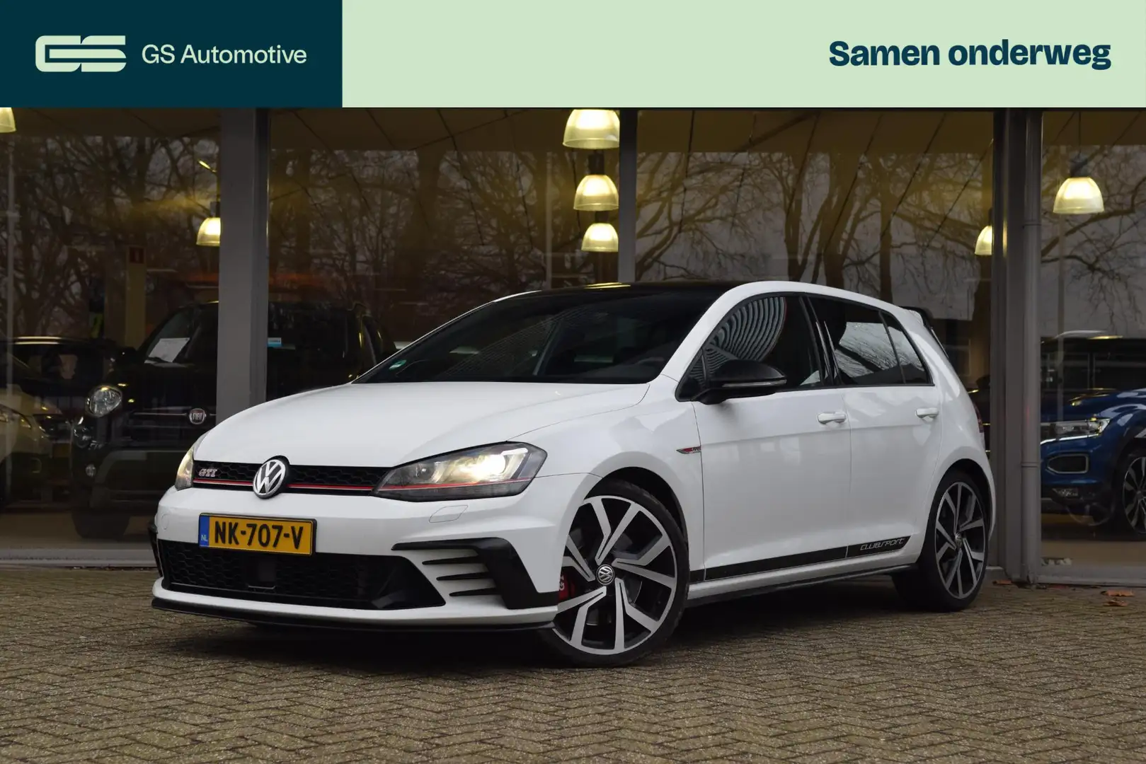 Volkswagen Golf GTI 2.0 TSI Clubsport NL-Auto/Schaalstoel/DCC/Dyn Wit - 1