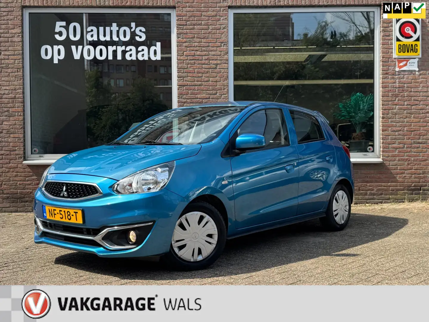 Mitsubishi Space Star 1.0 COOL+ | AIRCO |EL RAMEN | RADIO/CD | START/STO Bleu - 1