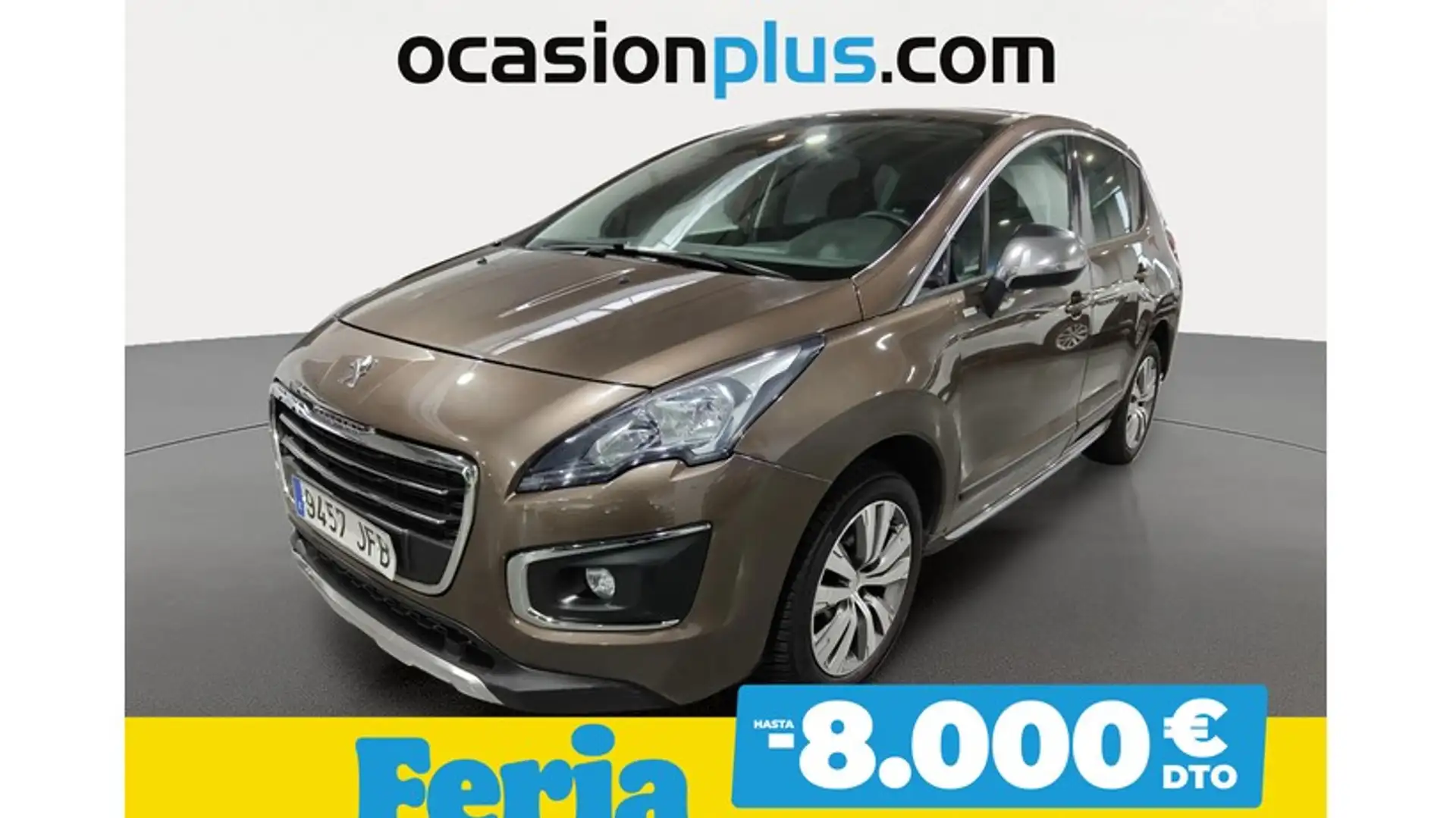 Peugeot 3008 2.0 BlueHDi Style 150 Gris - 1