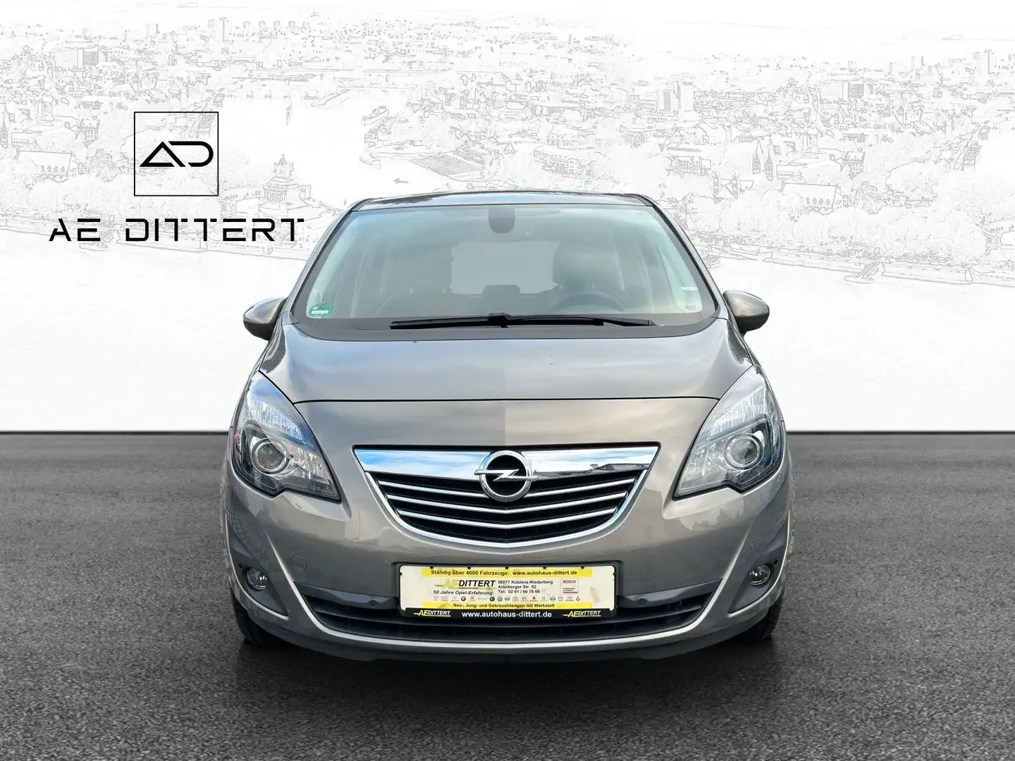 Opel Meriva B Innovation +Automatik+1. Hand+Gepflegt+ Gris - 2