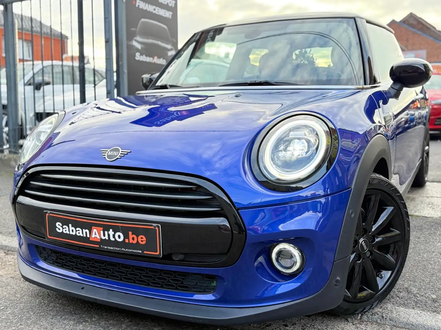 MINI Cooper Mini 1.5 Cooper • SUPER LOOK • CUIR • NAVI Bleu - 1