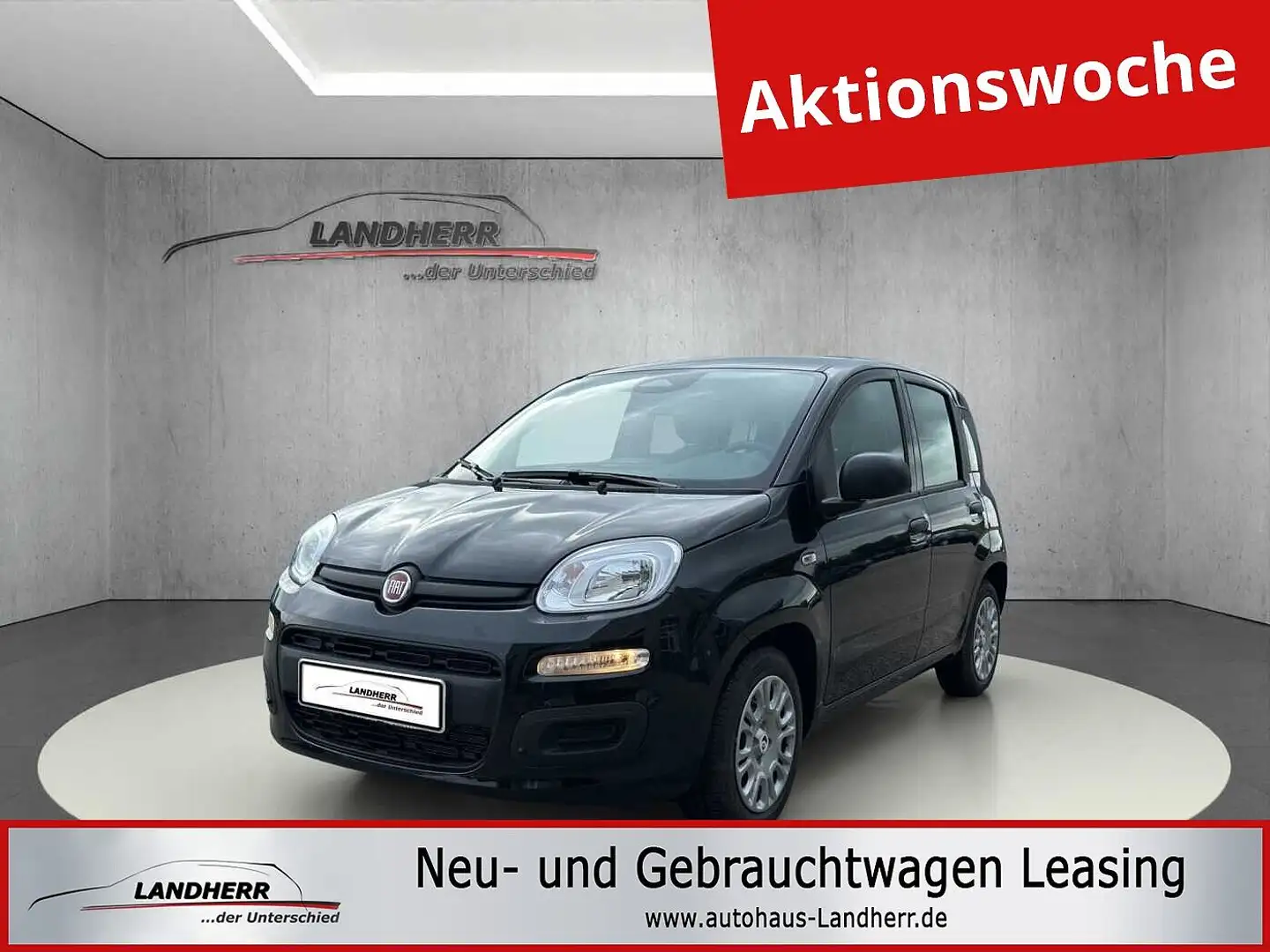 Fiat Panda 1.0 Firefly Hybrid //PDC hinten/Spurhalteassistent Schwarz - 1