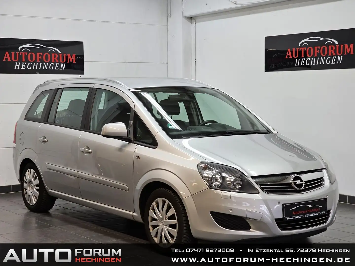 Opel Zafira B Family 7 Sitzer Klimaautomatik Silber - 1