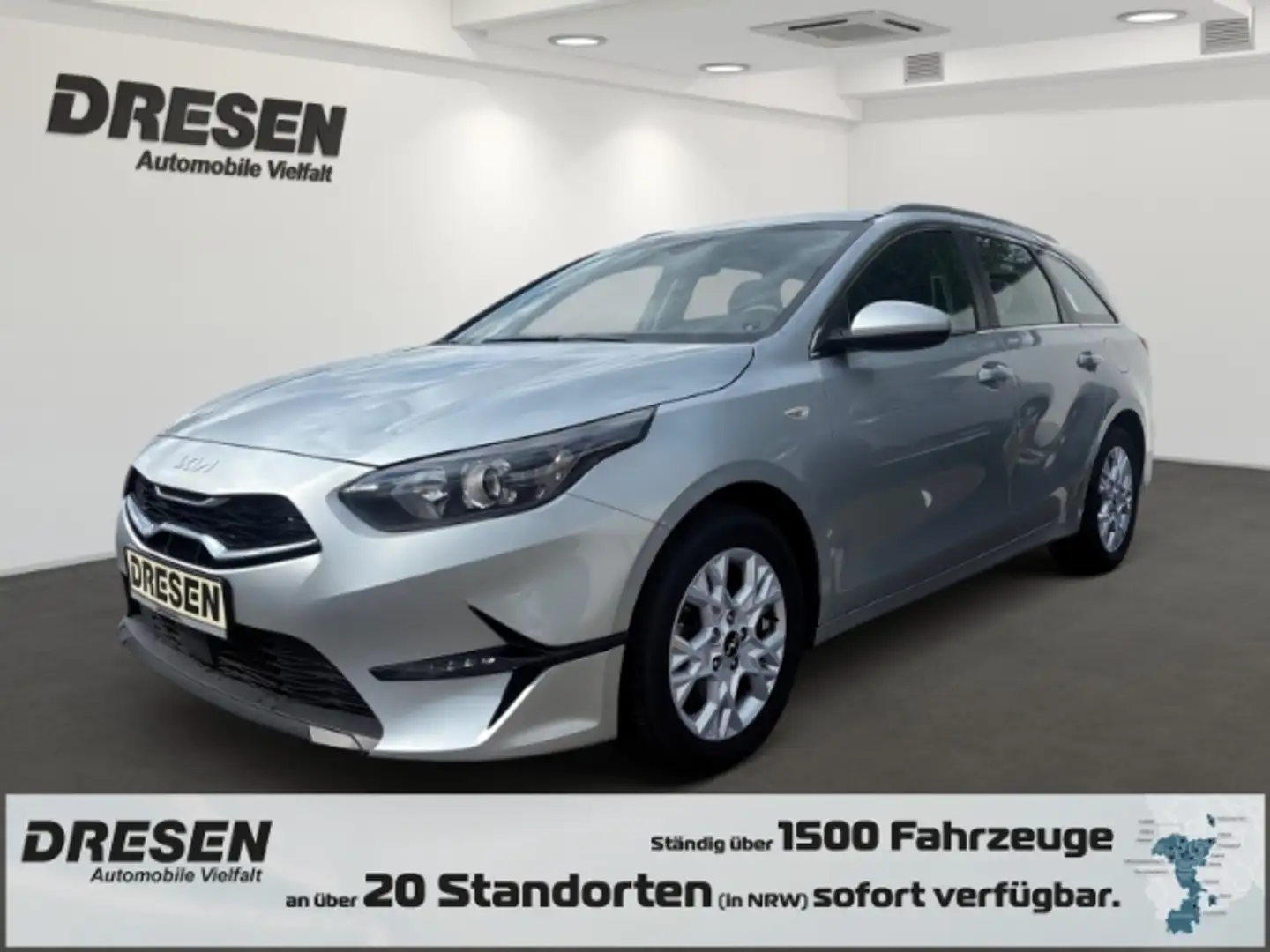 Kia Ceed SW / cee'd SW Vision 1.5 NAVI,KLIMAAUTO,SITZHZG,DAB,KAMERA,CARPL Argintiu - 1