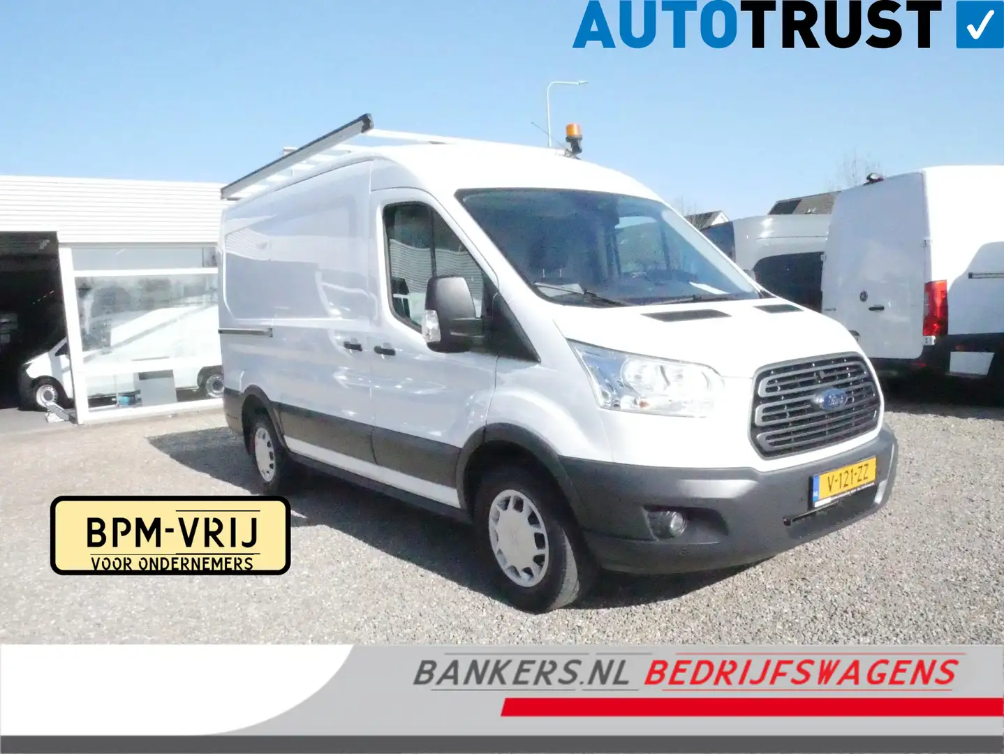 Ford Transit 2.0 TDCI 130PK, L2H2, Trend, Airco Wit - 1