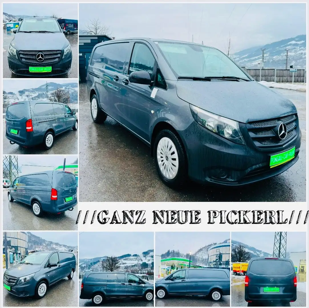 Mercedes-Benz Vito Worker 114CDI lang4x4Aut. Pickerl 06/2026 1BESITZ Grau - 1