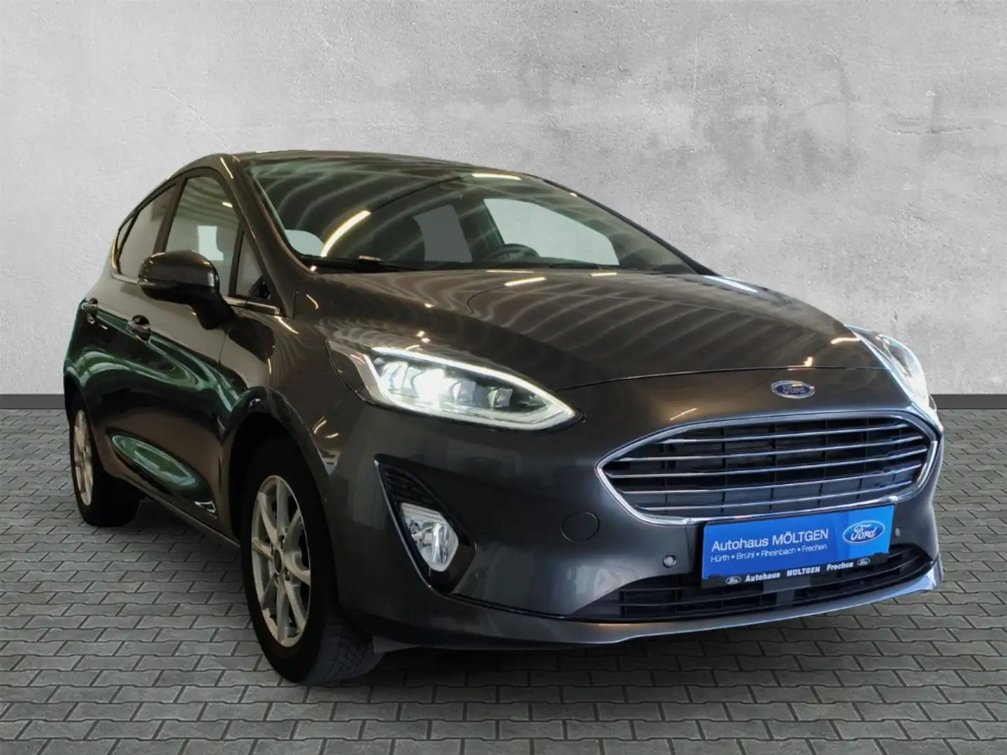 Ford Fiesta Titanium X 1.0 EcoBoost EU6d *Tempo*SHZ*Navi*TWA* Grigio - 2