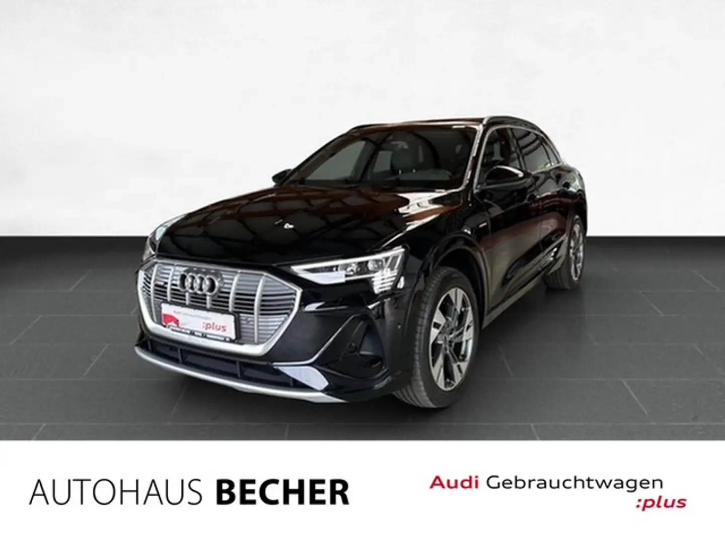 Audi e-tron S line 55 quattro /AHK/Rückfahrk/B&O/LED Schwarz - 1