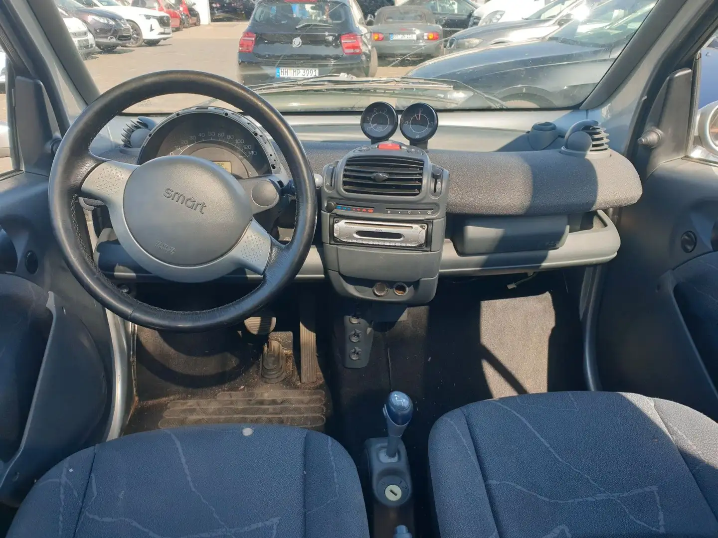 smart forTwo fortwo coupe CDI Basis*Klima*Glasdach Silber - 2