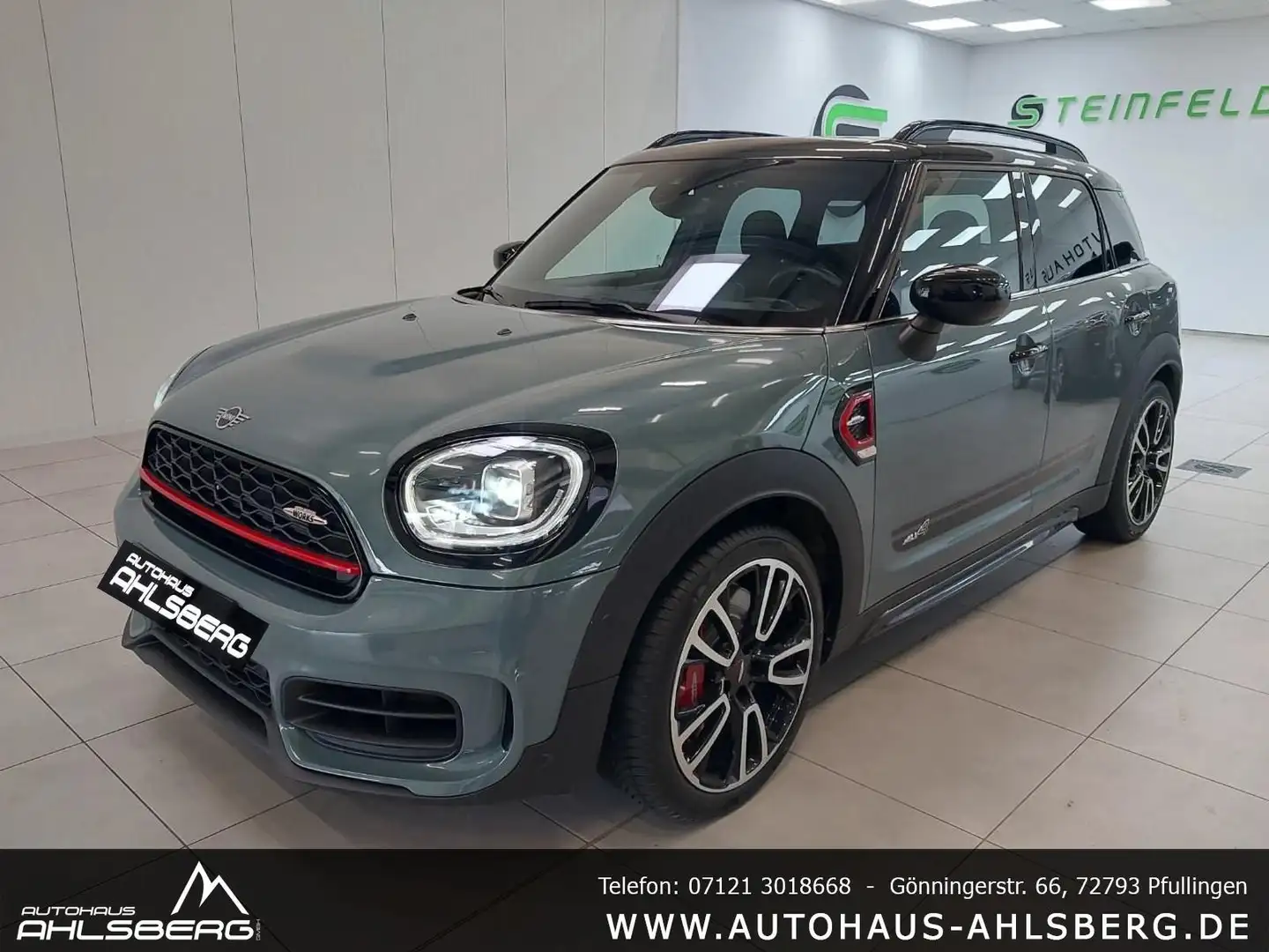 MINI John Cooper Works Countryman John Cooper Works ALL4 VIRTUEL/H-K/RFK/ACC/PANO/ME Зелений - 1