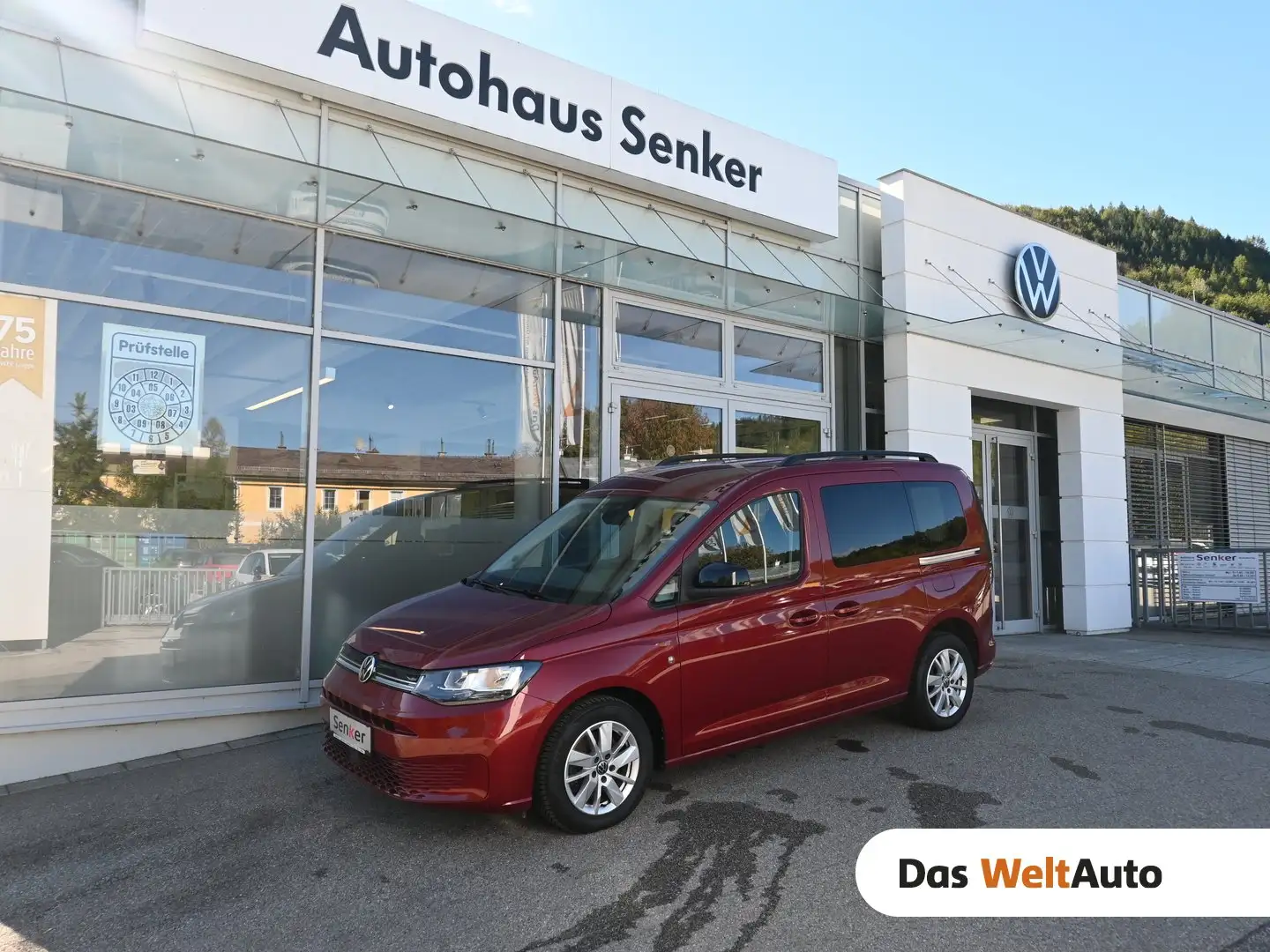 Volkswagen Caddy Move TDI Rot - 1