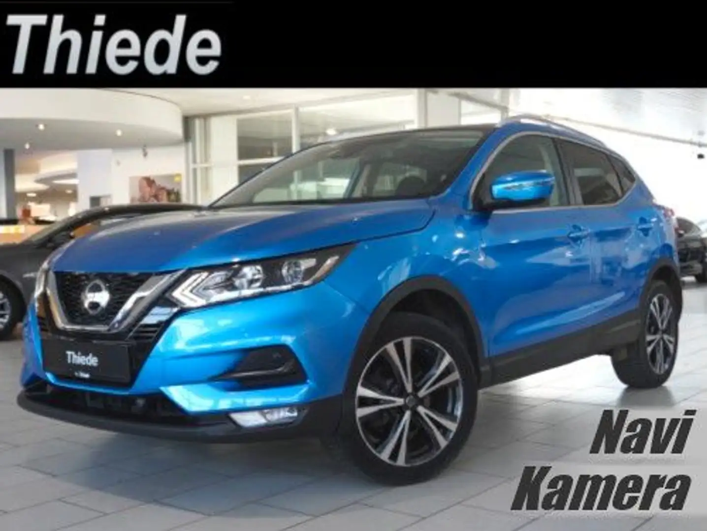 Nissan Qashqai 1.3 DIG-T N-WAY NAVI/LED/KAMERA/SH/DAB+ Blau - 1