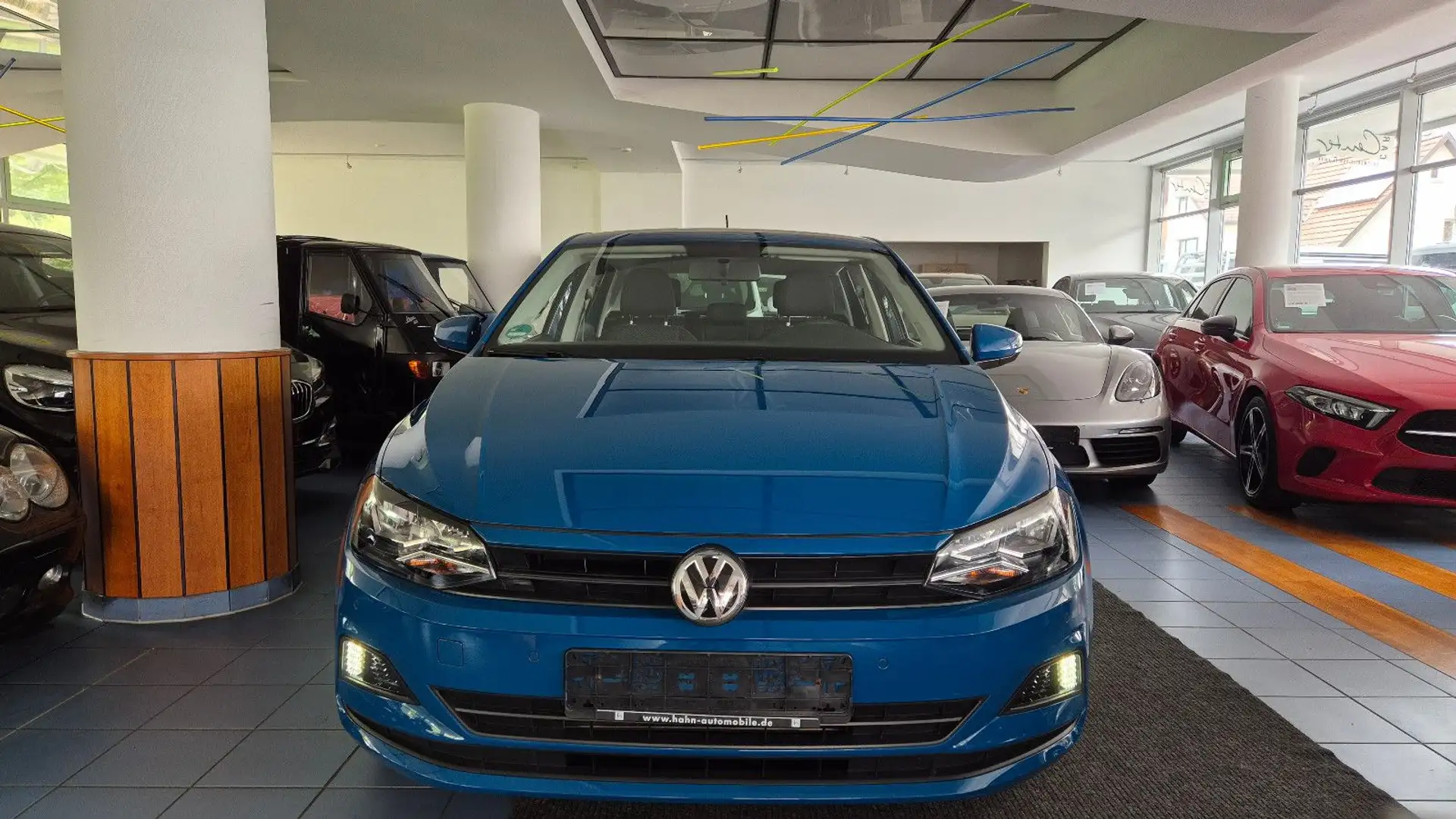 Volkswagen Polo VI Trendline/Klima/PTS/Temp/1.Hand Blau - 2
